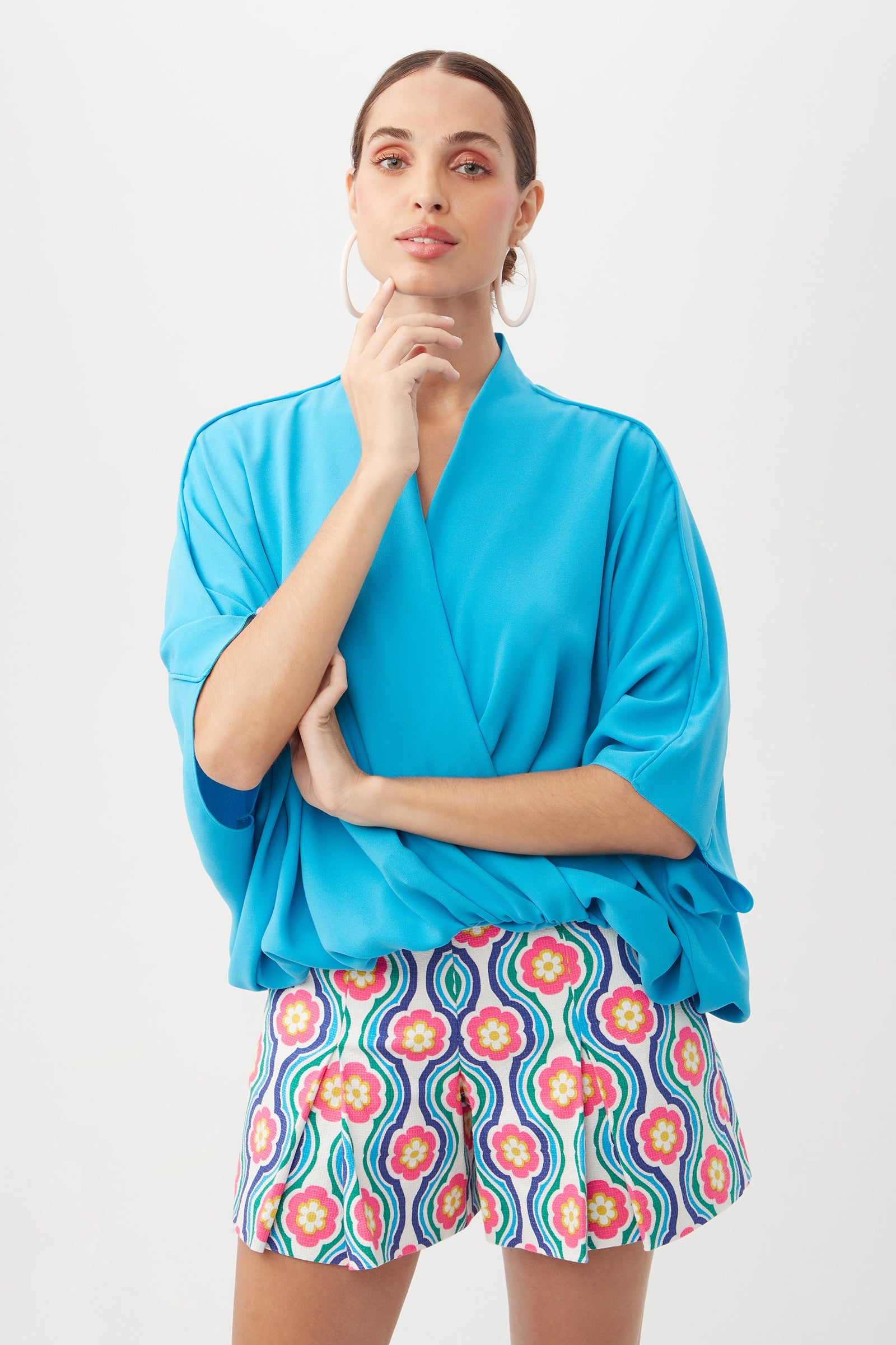 Anora V-Neck Wrap Top