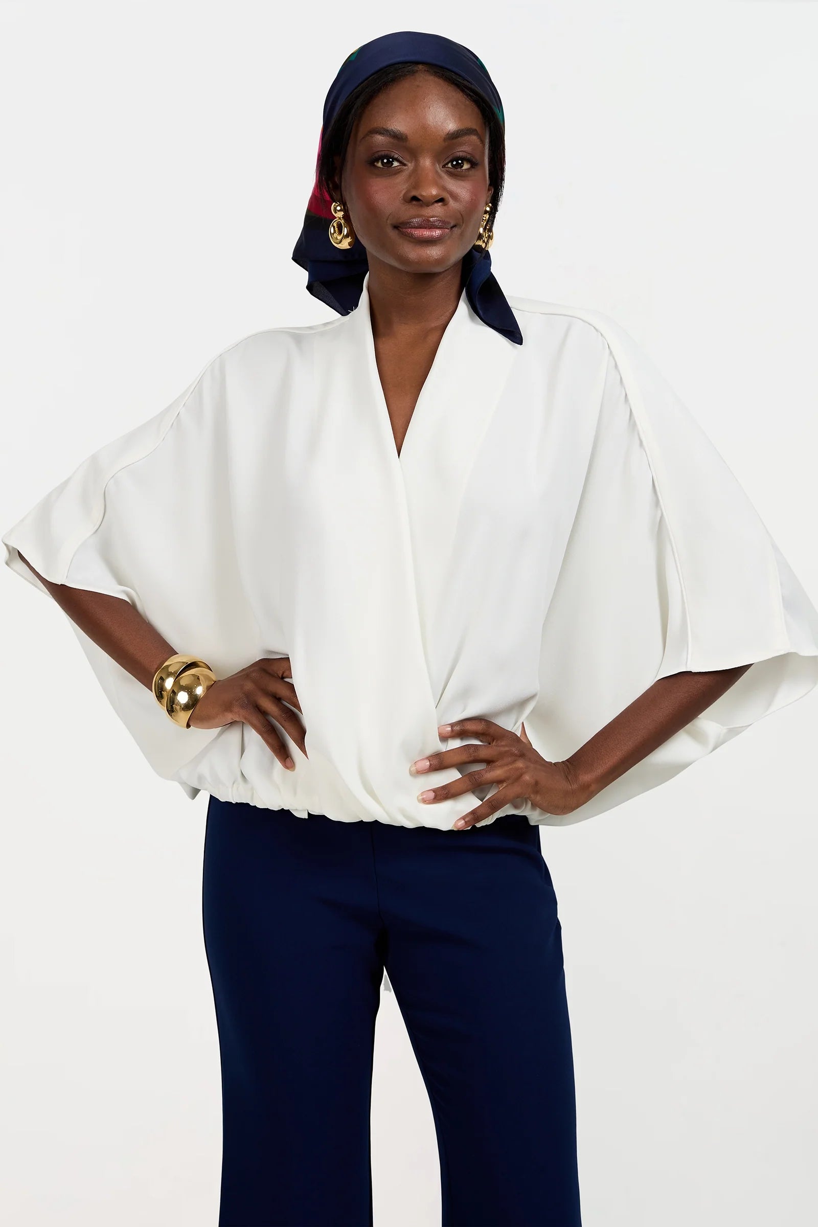 Anora V-Neck Wrap Top
