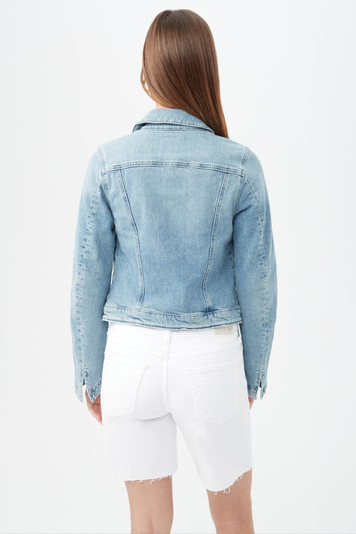 AG Women's Alamo Light Blue Denim Jacket