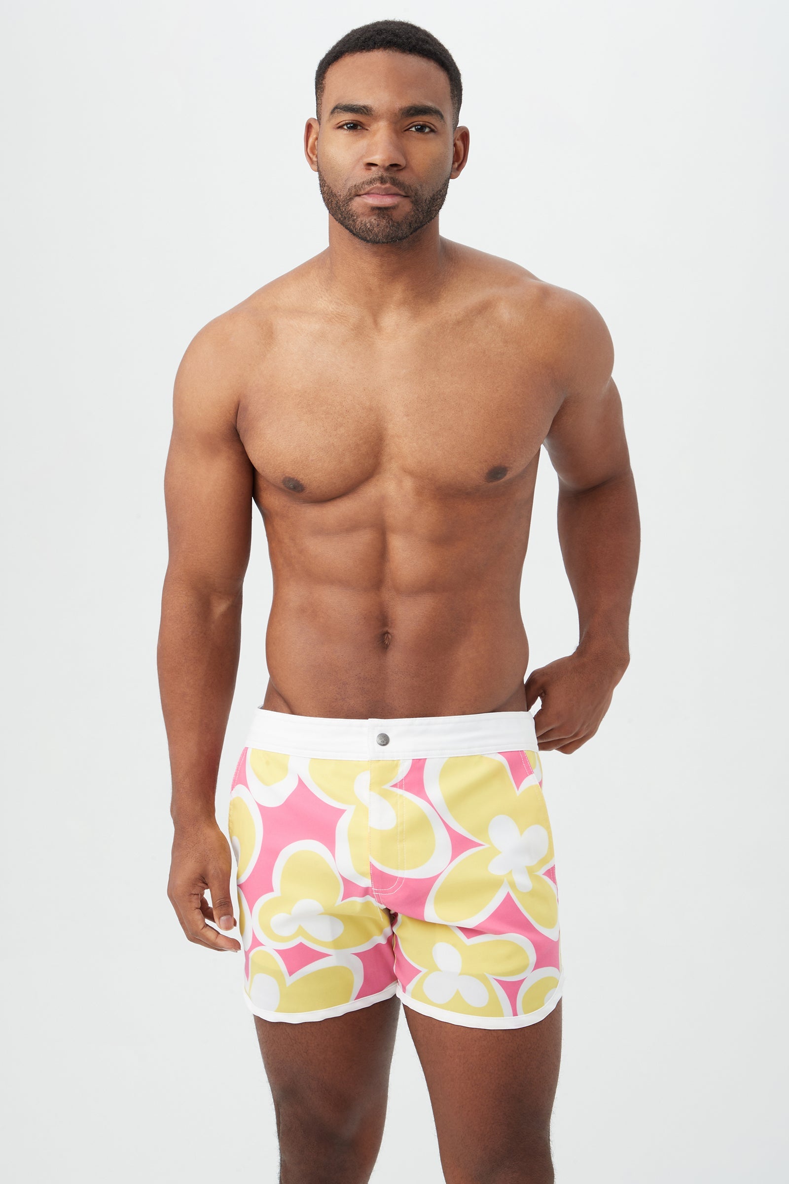 Surfside Swim Trunk - Palm Bay Floral