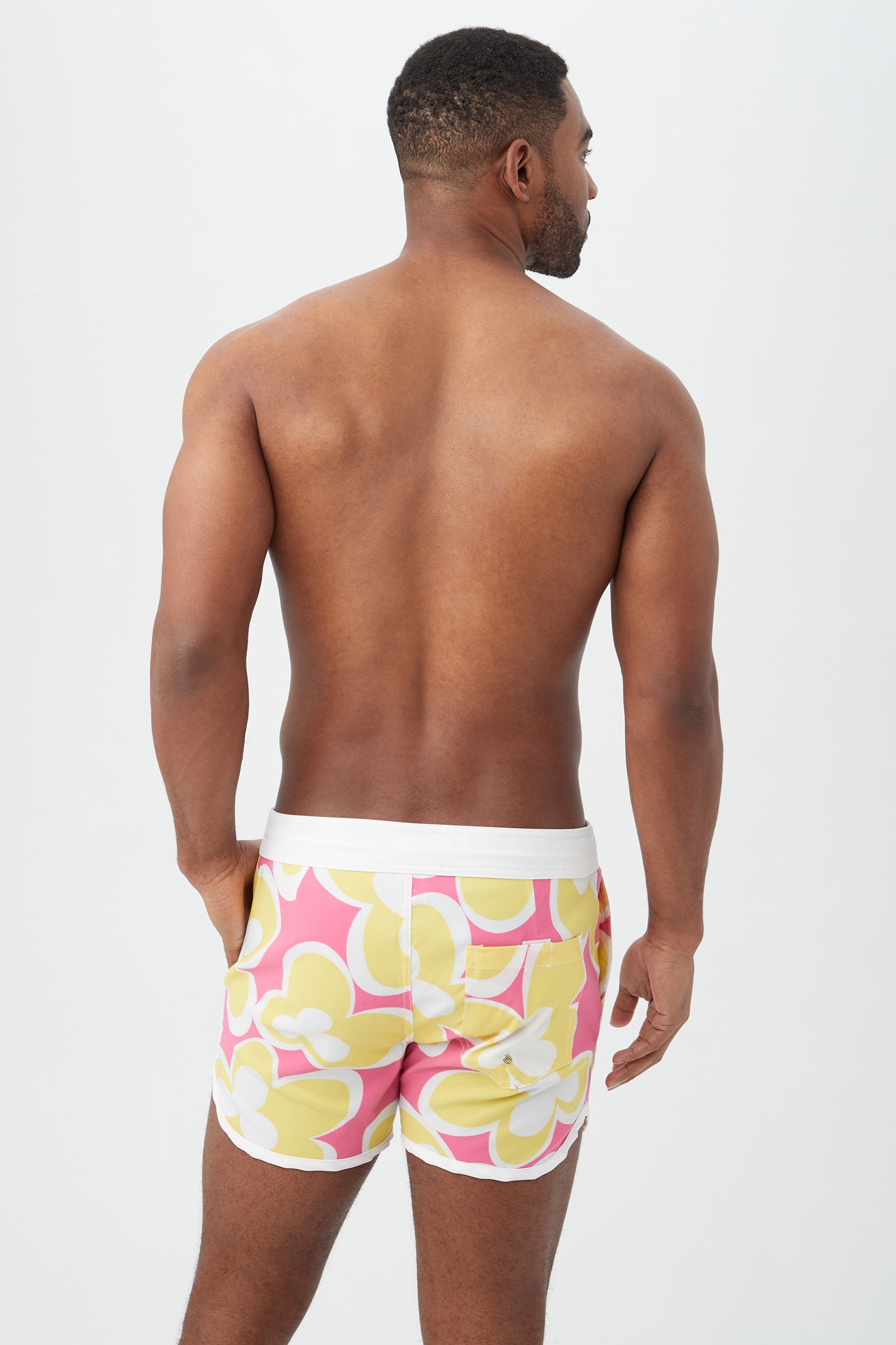 Surfside Swim Trunk - Palm Bay Floral