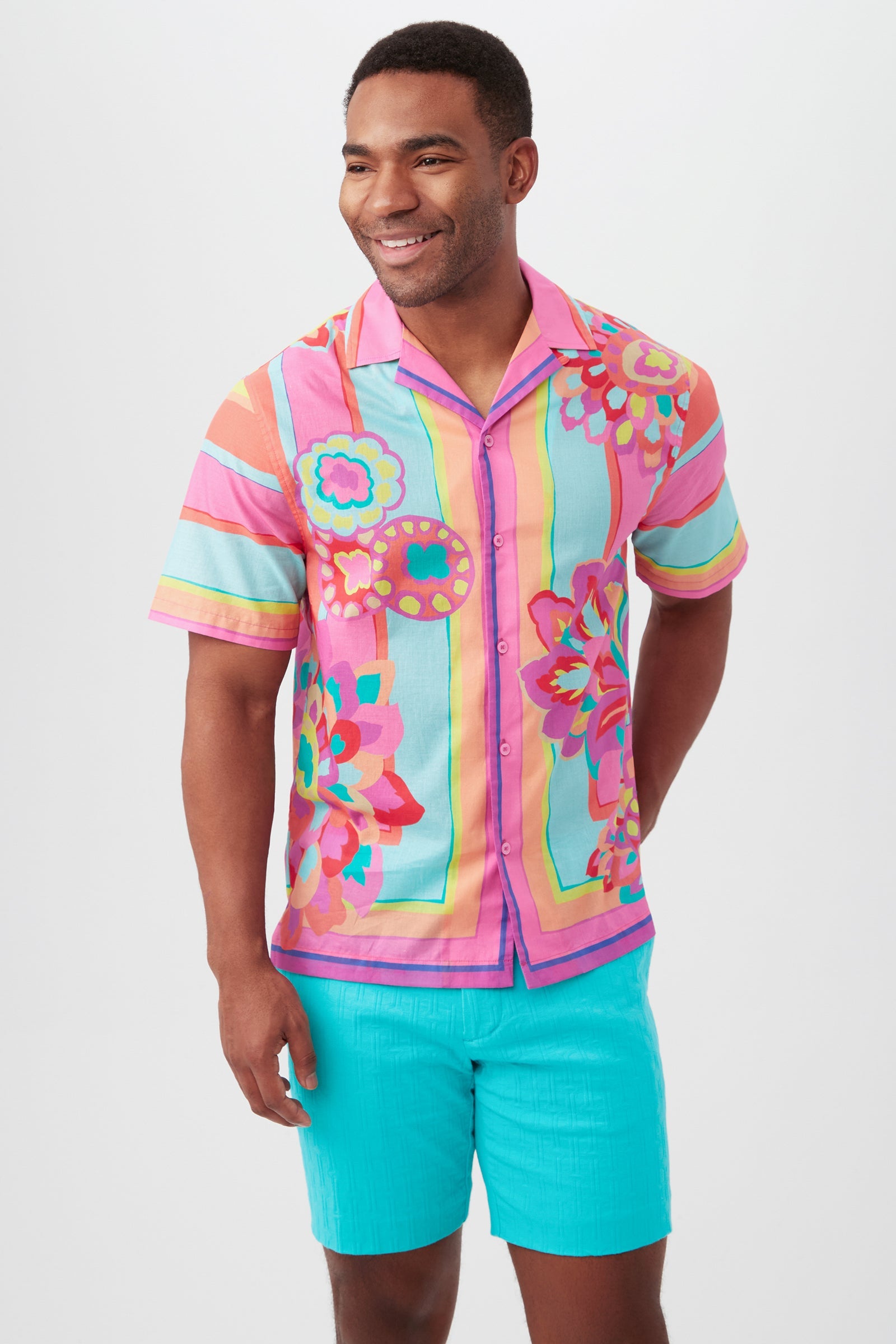 Josue Short-Sleeve Shirt - Isola Floral