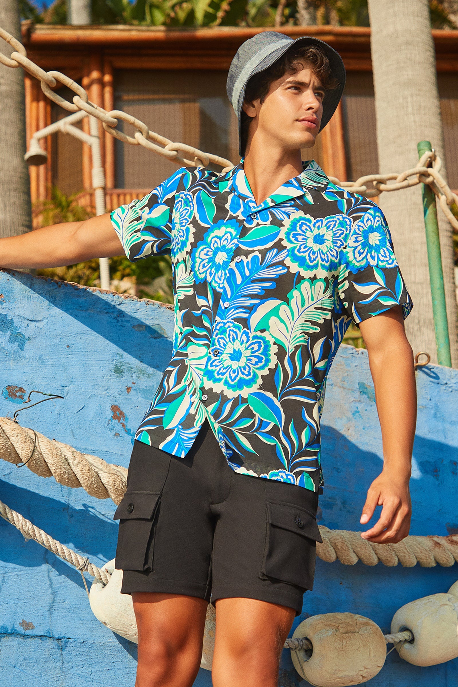Felix Camp Shirt - Lokelani Lei