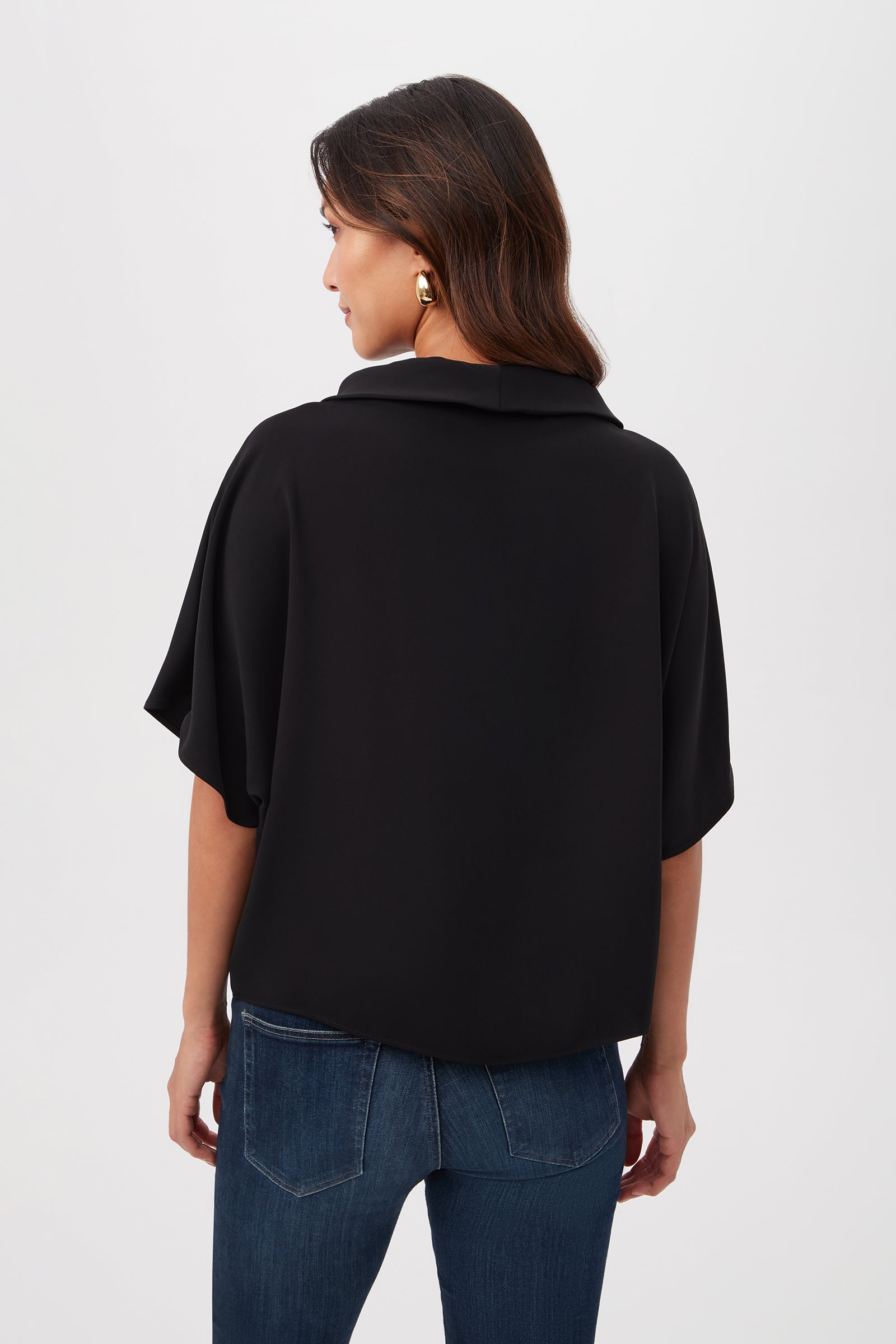 Honeysuckle Boatneck Dolman-Sleeve Top