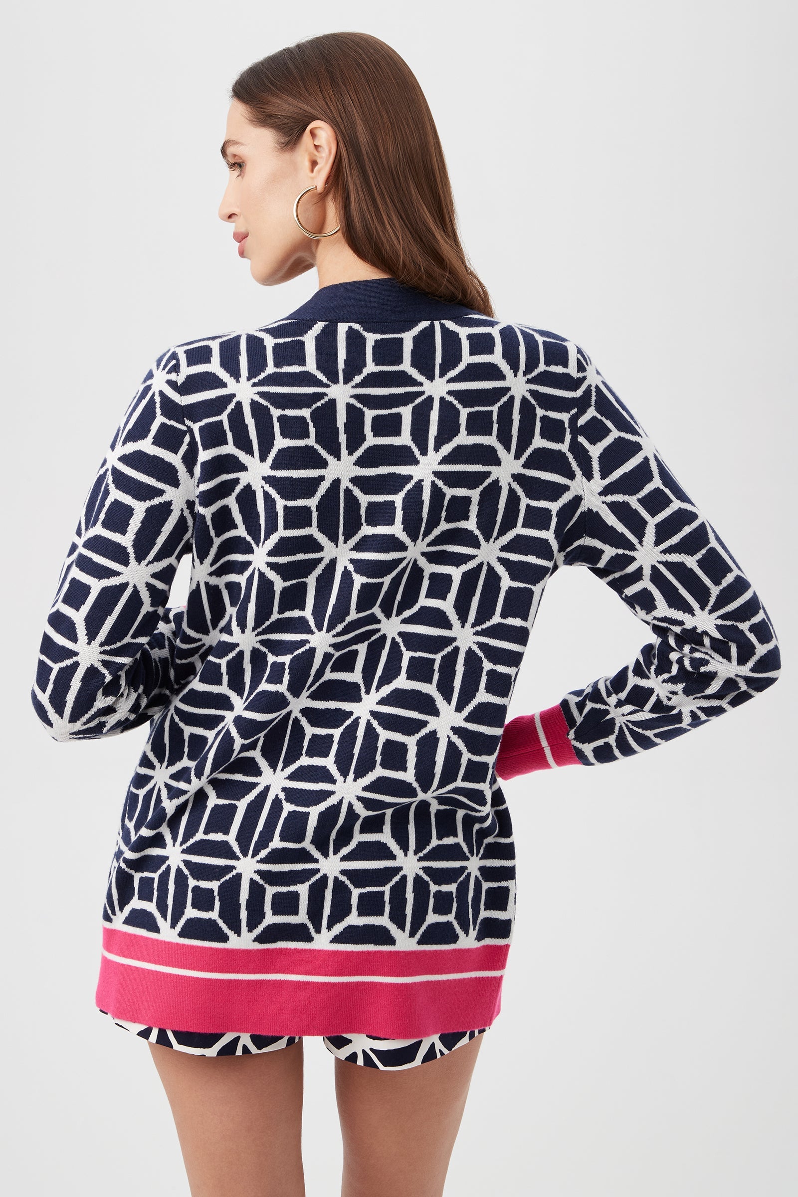 South Bay V-Neck Cardigan - Durell Knit