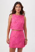 Cayley Top - Sweetheart Jacquard