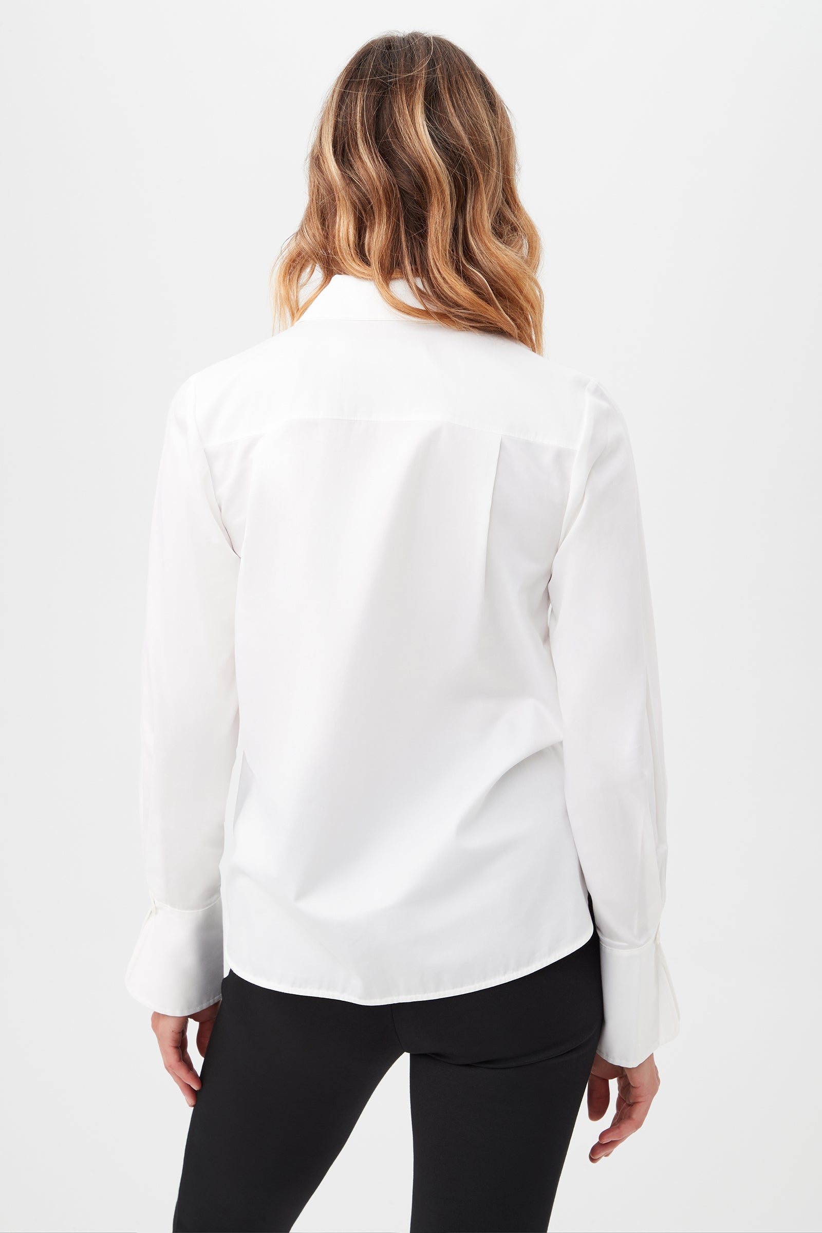Delancey Long-Sleeve Button-Up Cotton Shirt