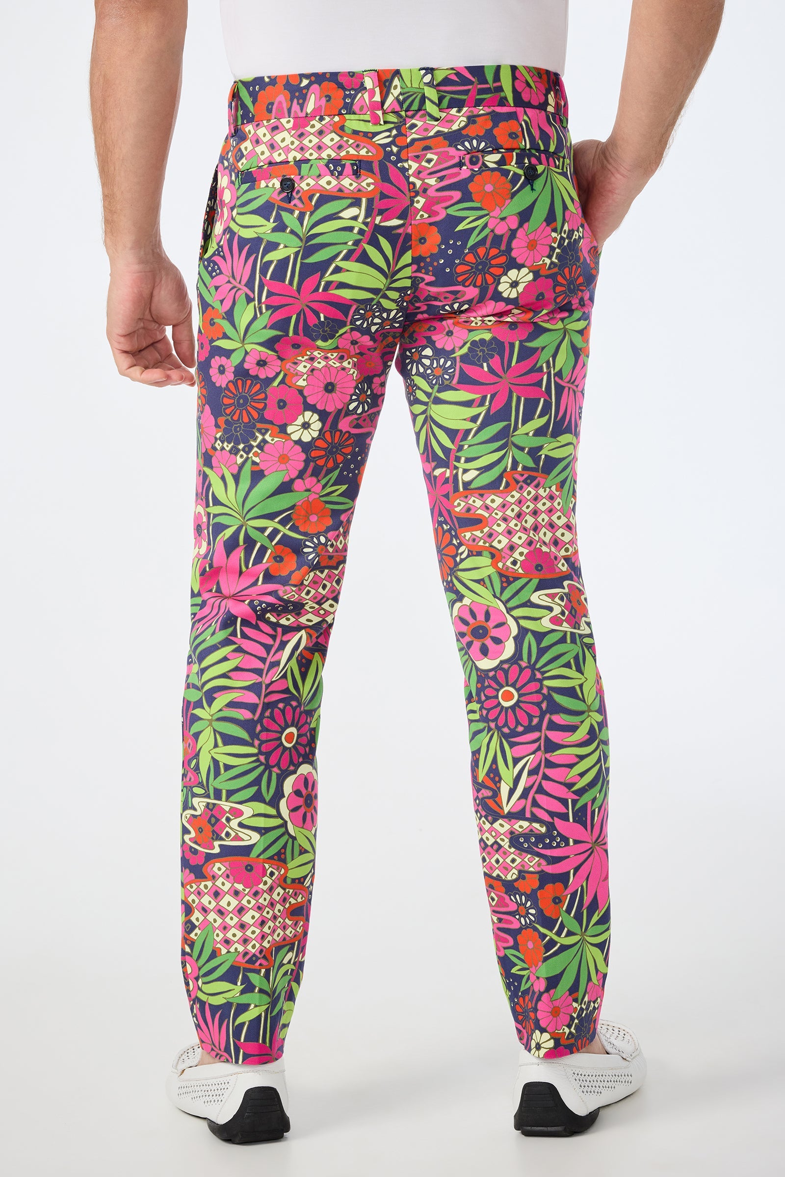 Clyde Slim Trouser - Fumi Floral