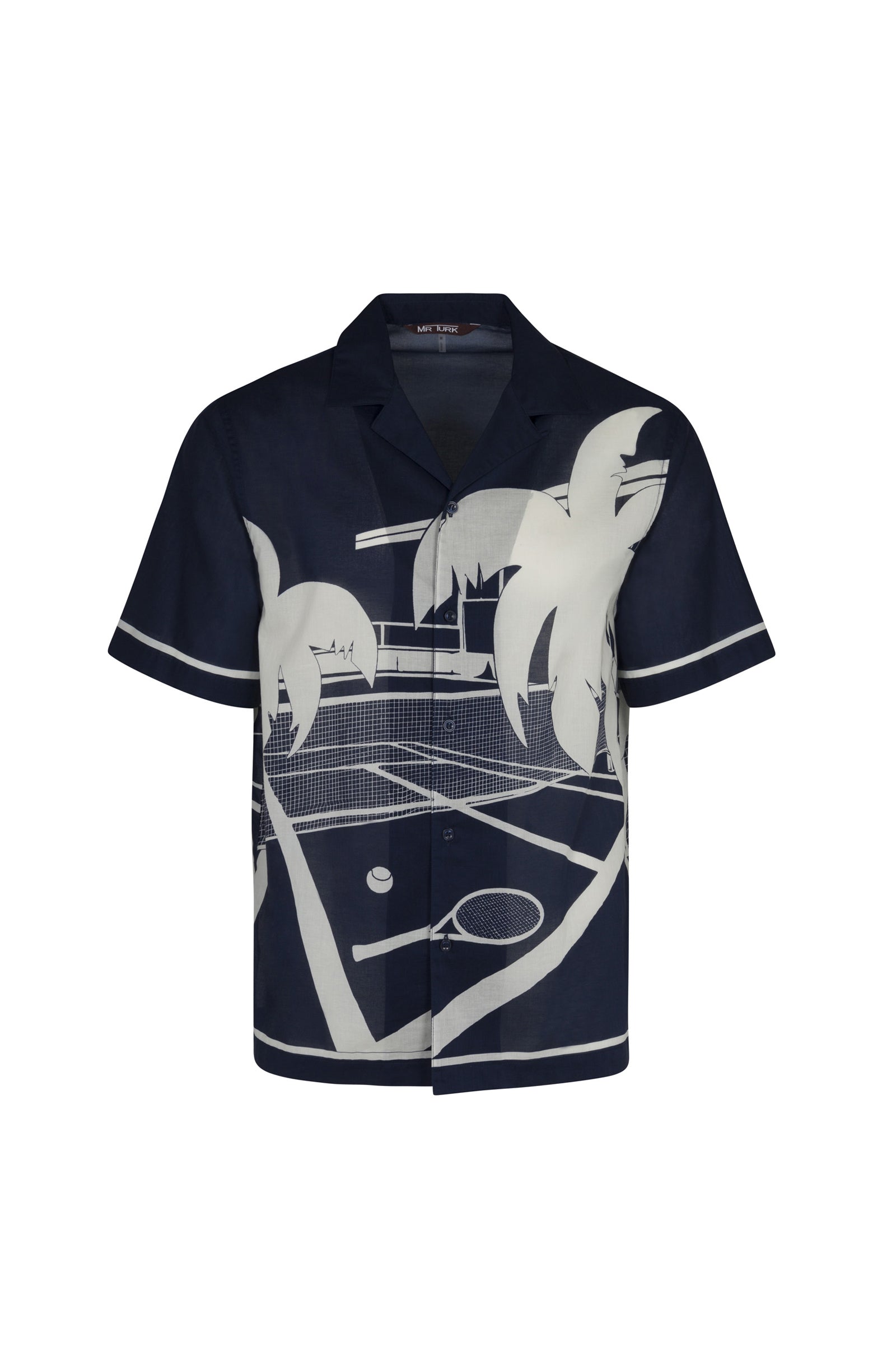 Josue Short-Sleeve Shirt - Tennis Print