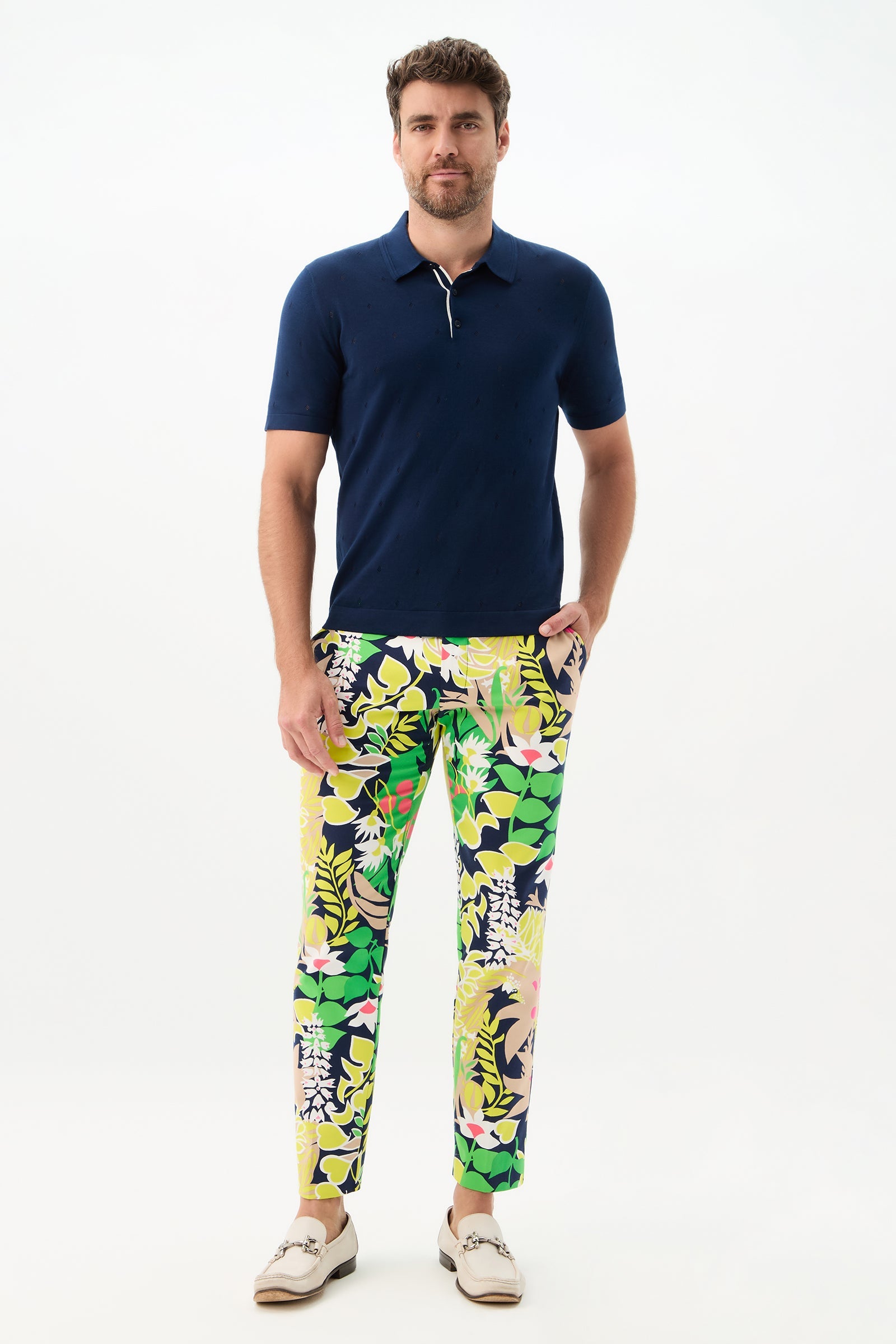 Nicholas Short-Sleeve Polo