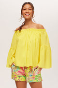 Perry Off-Shoulder Long-Sleeve Top