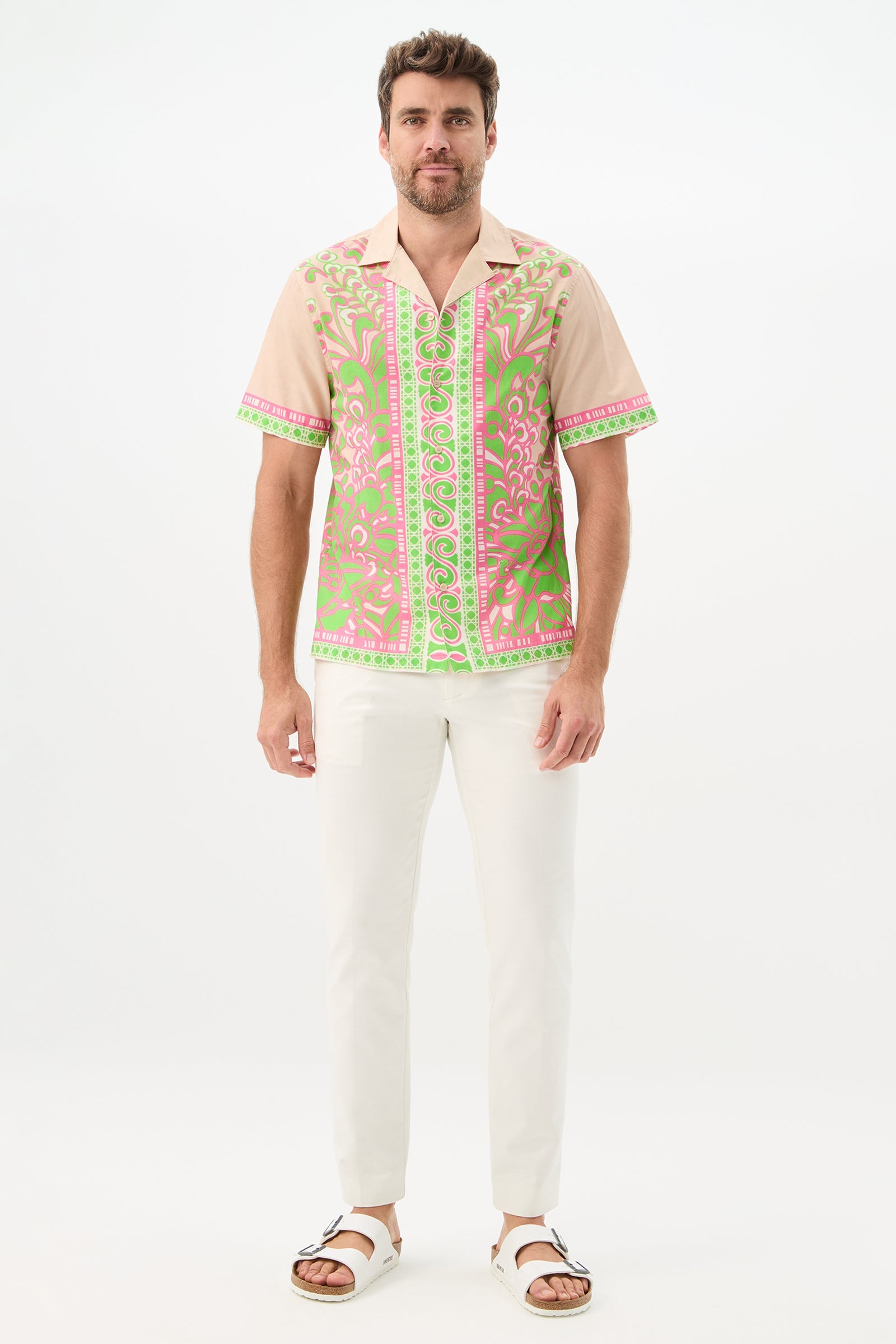 Josue Short-Sleeve Shirt - Petra Floral