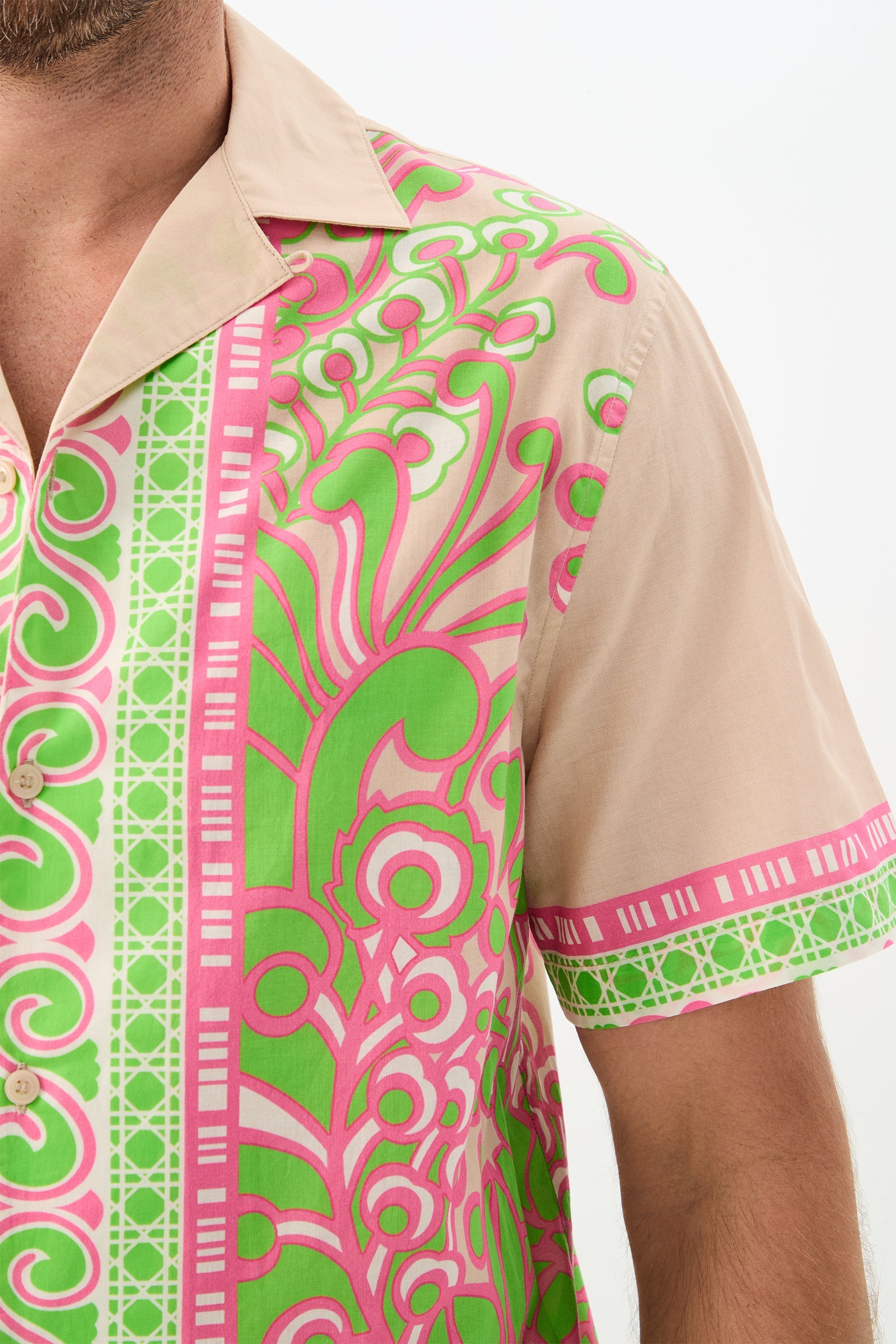 Josue Short-Sleeve Shirt - Petra Floral