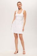 Score Sleeveless Sequin Skater Dress