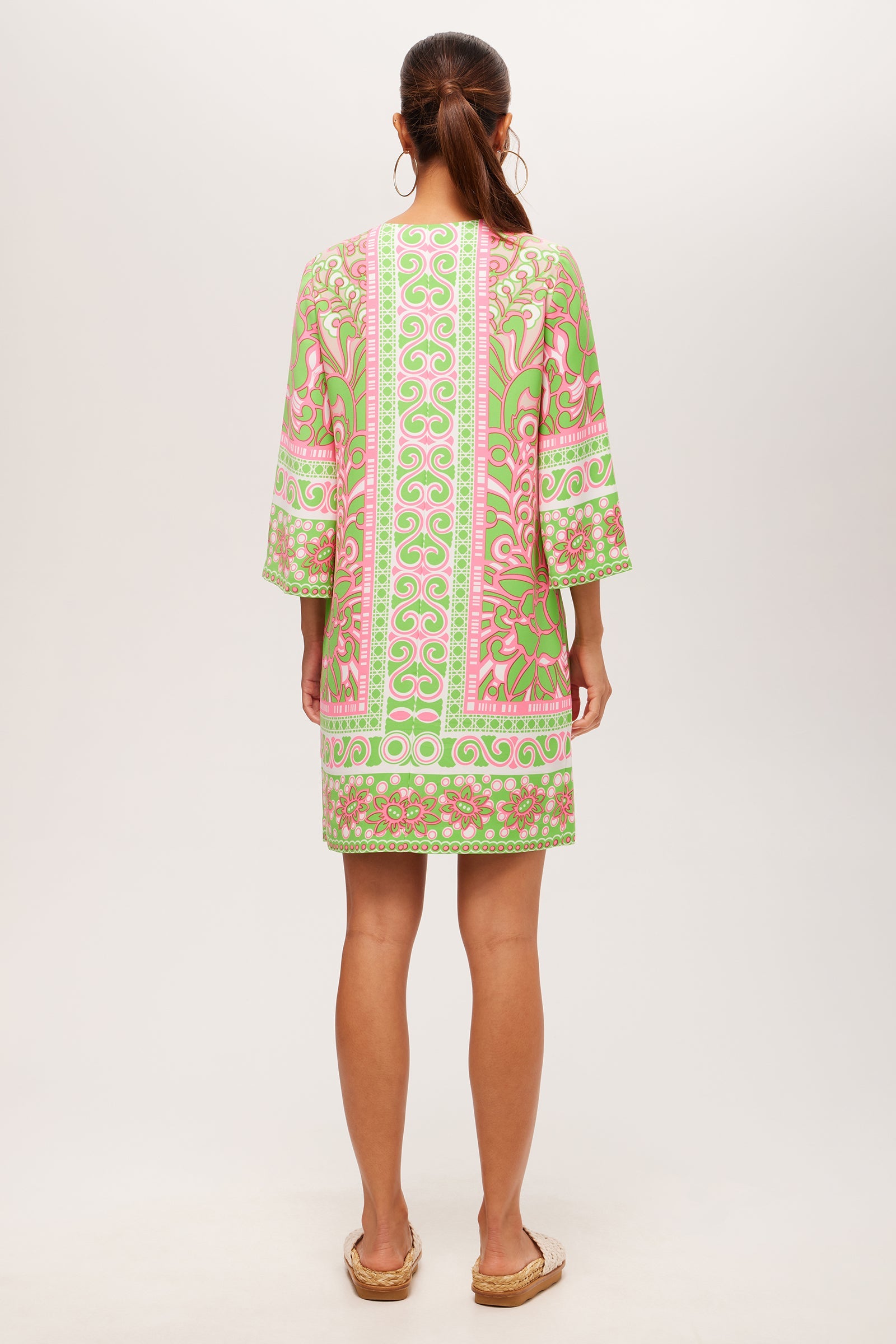 Botanical Zip Dress - Petra Floral