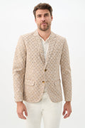 Thurston Blazer - Metallic Daisy Jacquard