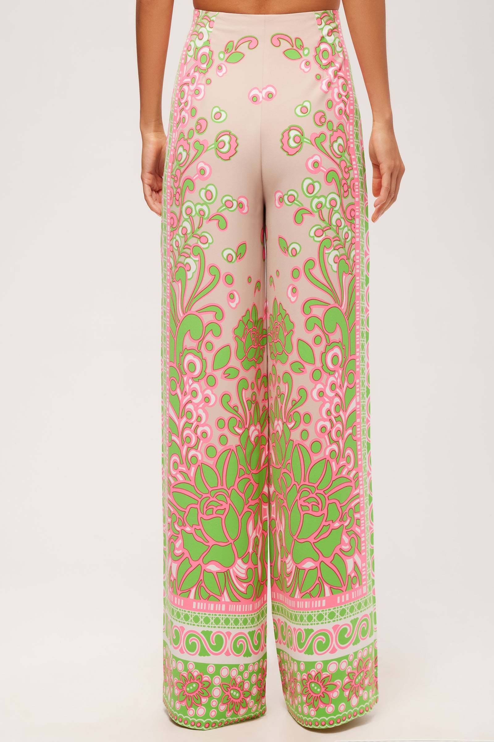 Federer Wide-Leg Pant - Petra Floral
