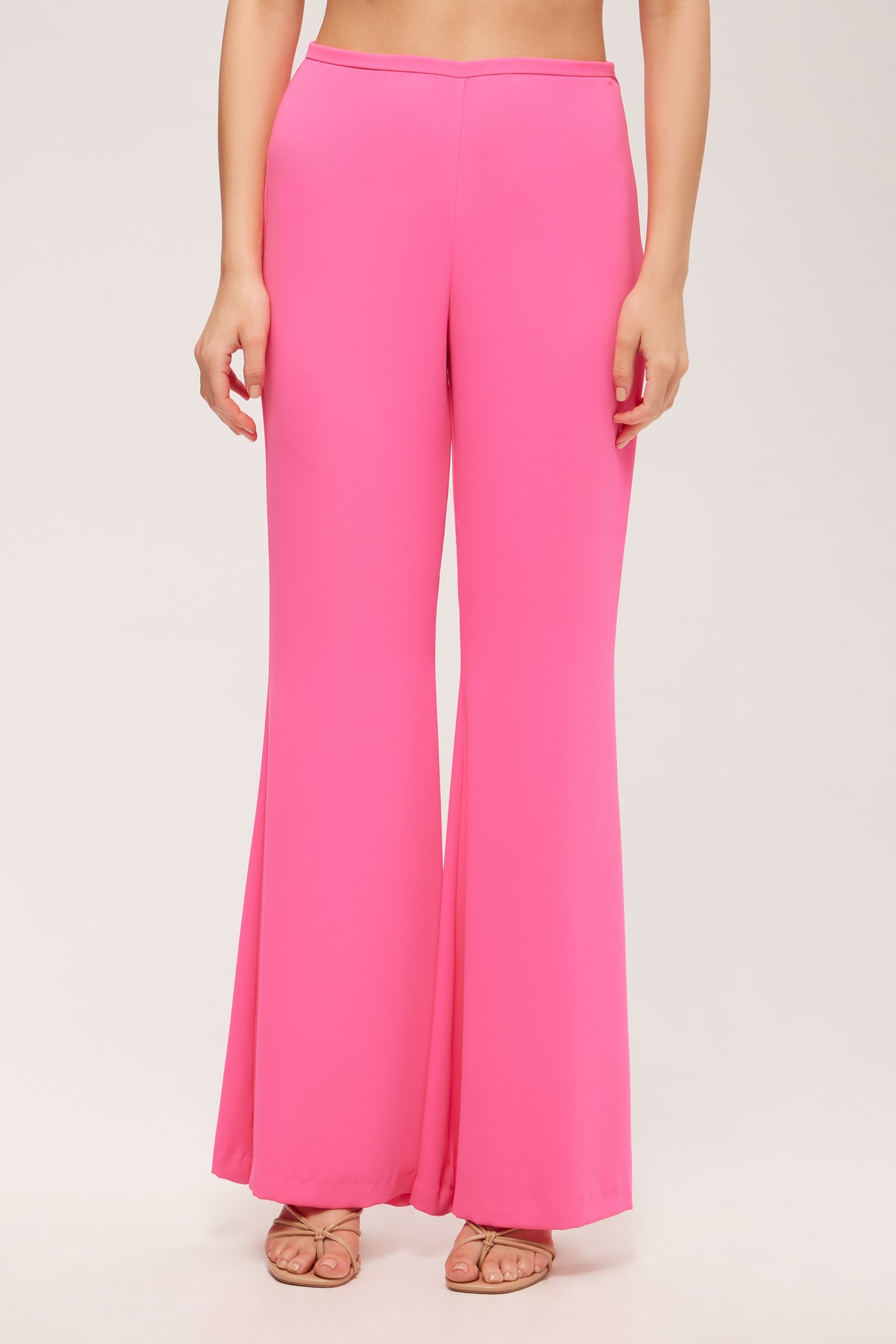 Drop Shot Flared Pant - Double Georgette