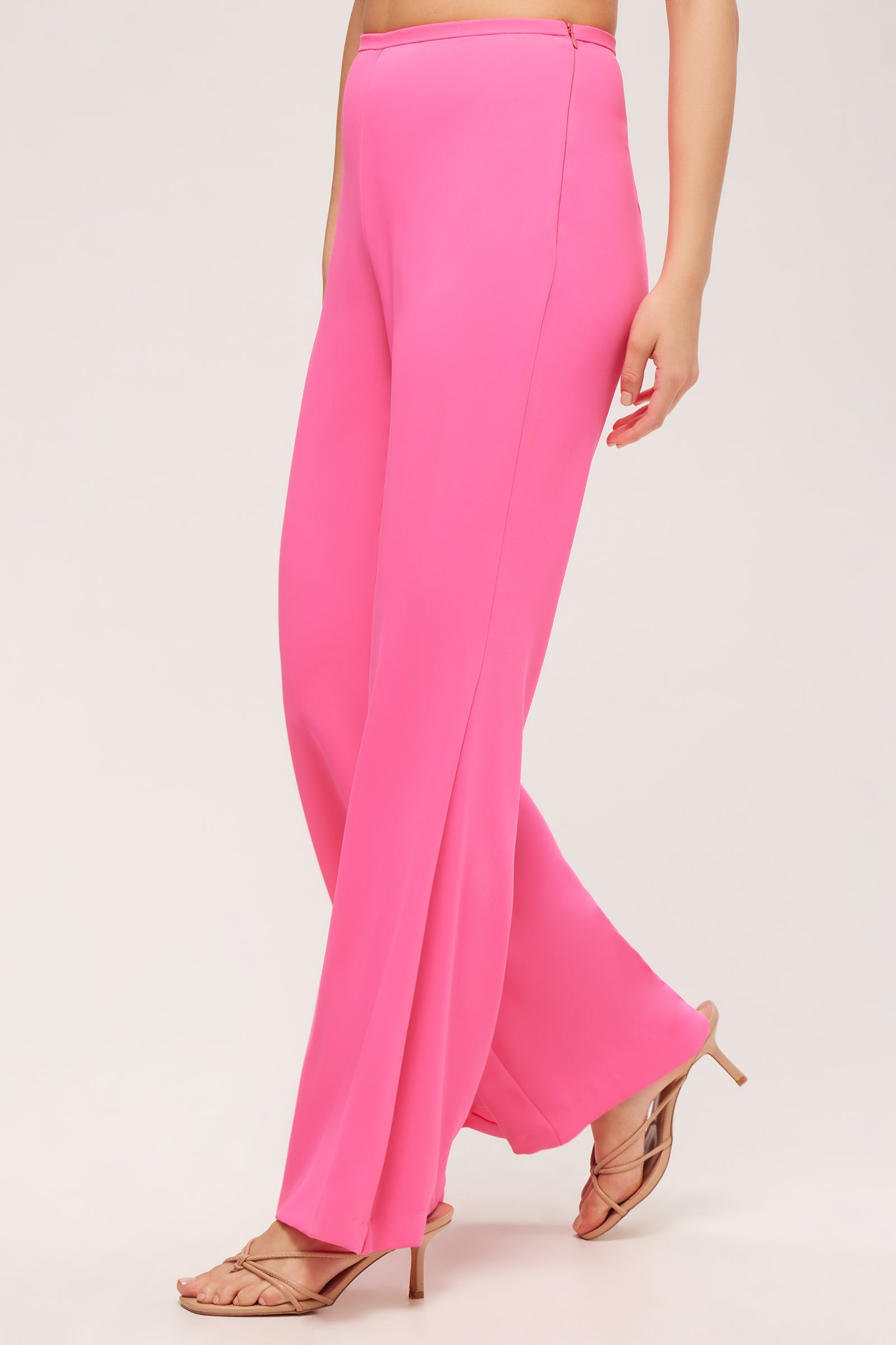 Drop Shot Flared Pant - Double Georgette