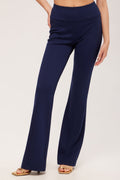 Becker High-Waist Flared Pant - Cozy Ponte