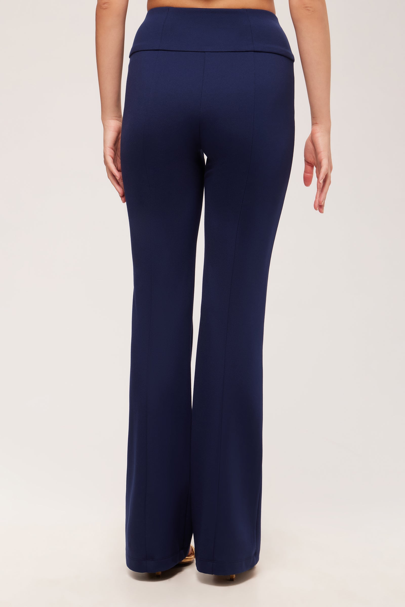 Becker High-Waist Flared Pant - Cozy Ponte