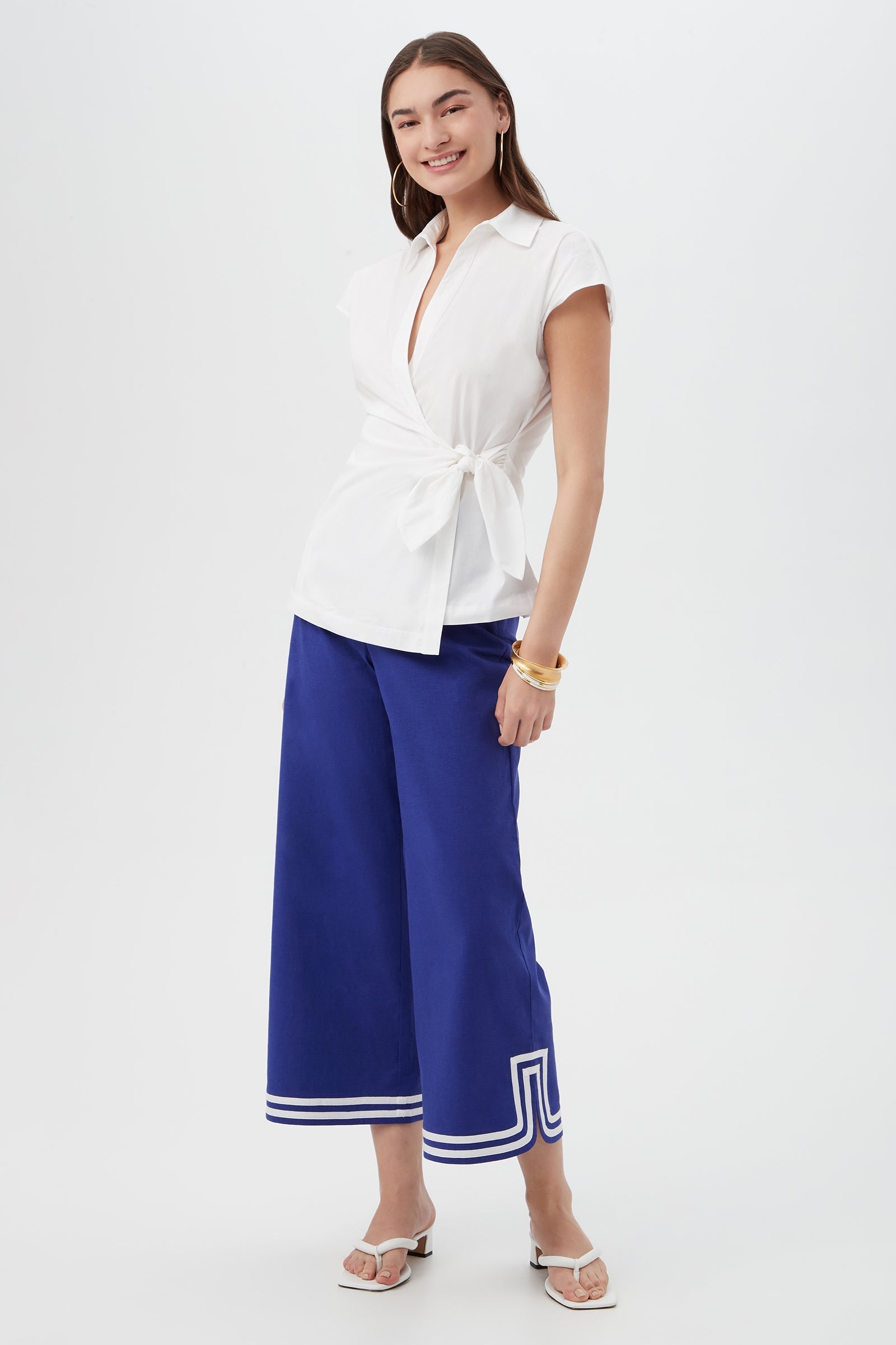 Abbey Wide-Leg Crop Pant