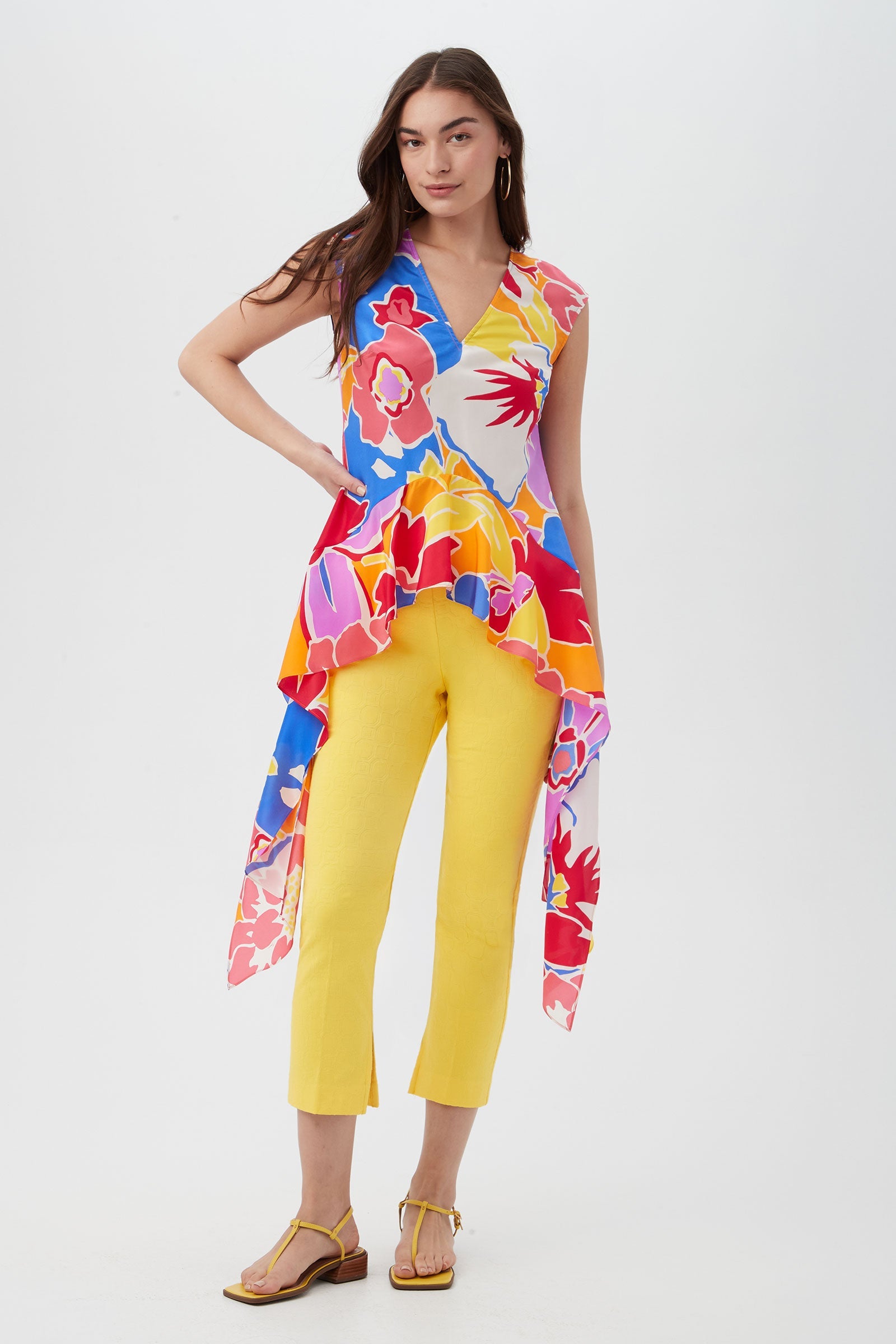 Pop Slim-Leg Stretch Pant