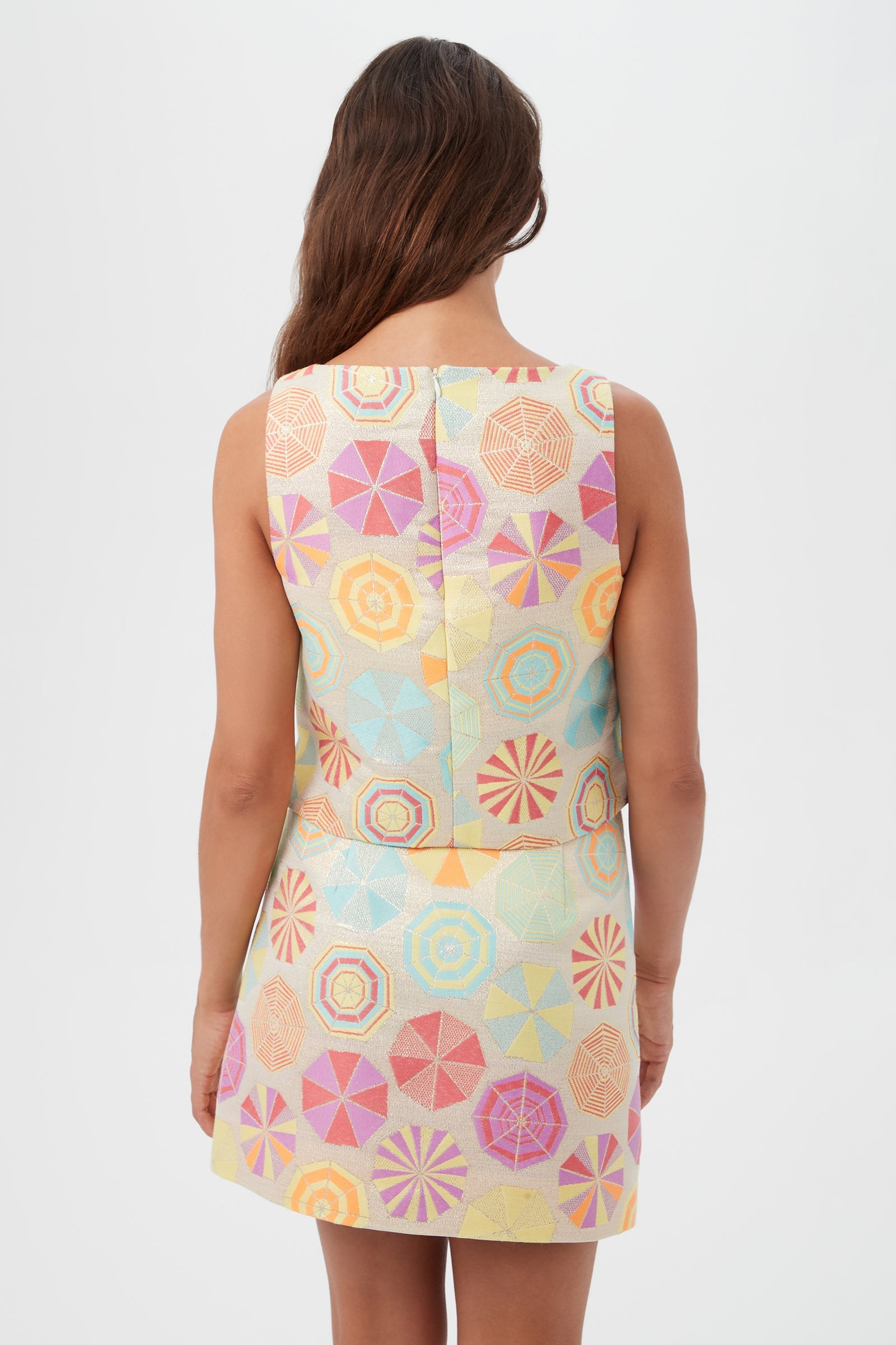 Cayley Top - Parapluie Jacquard