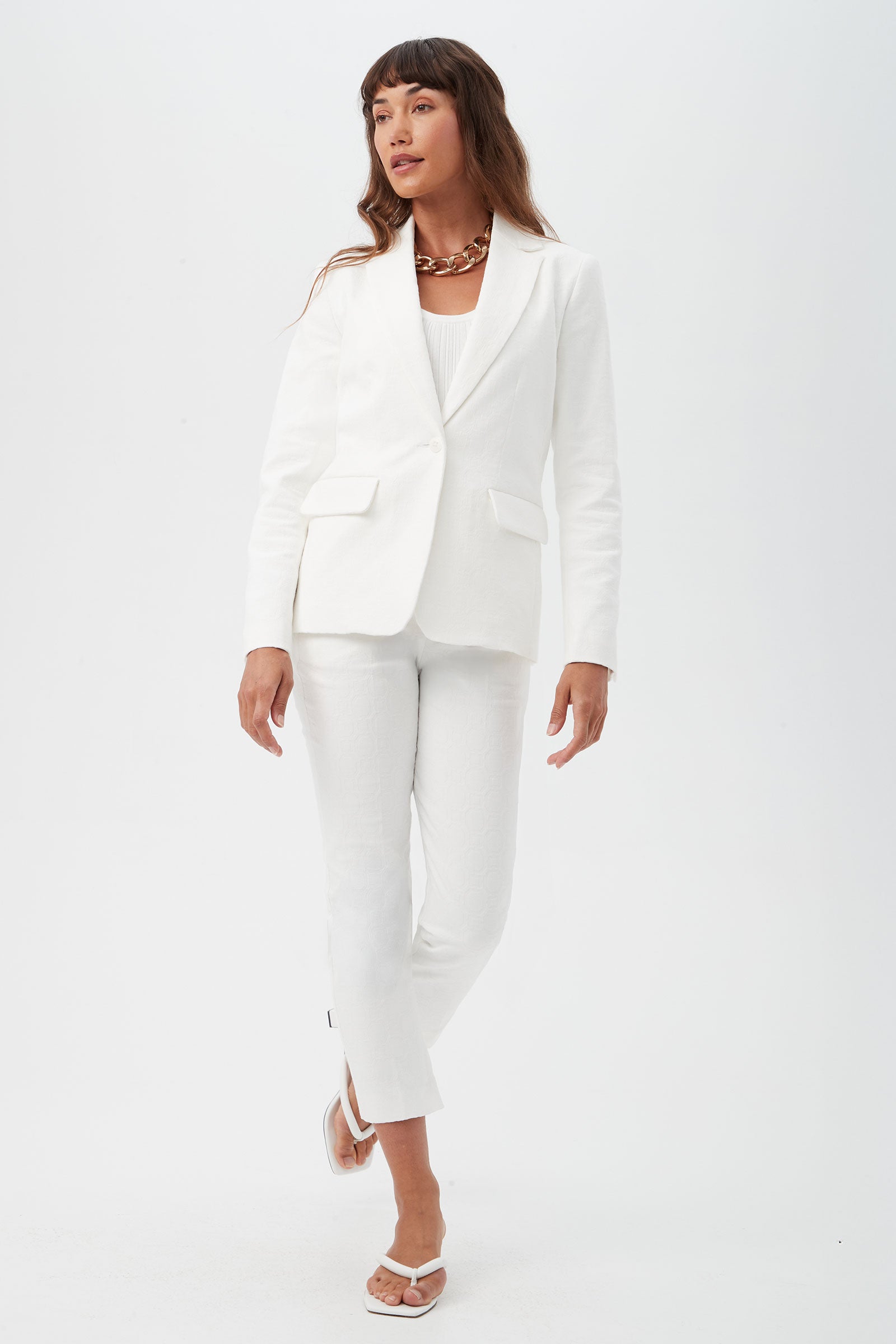 Pop Slim-Leg Stretch Pant