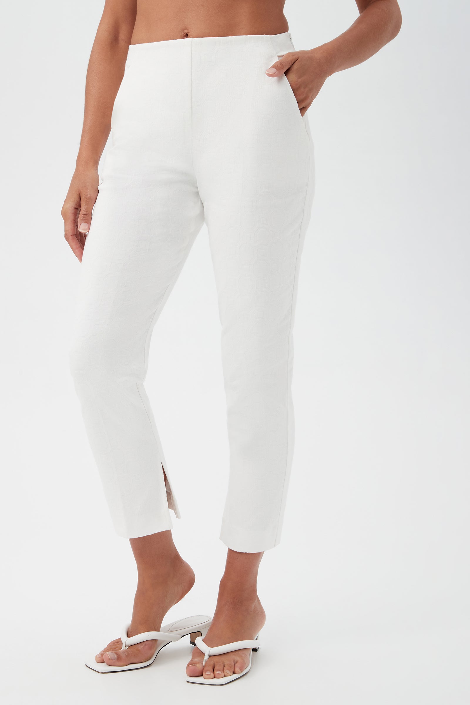 Pop Slim-Leg Stretch Pant