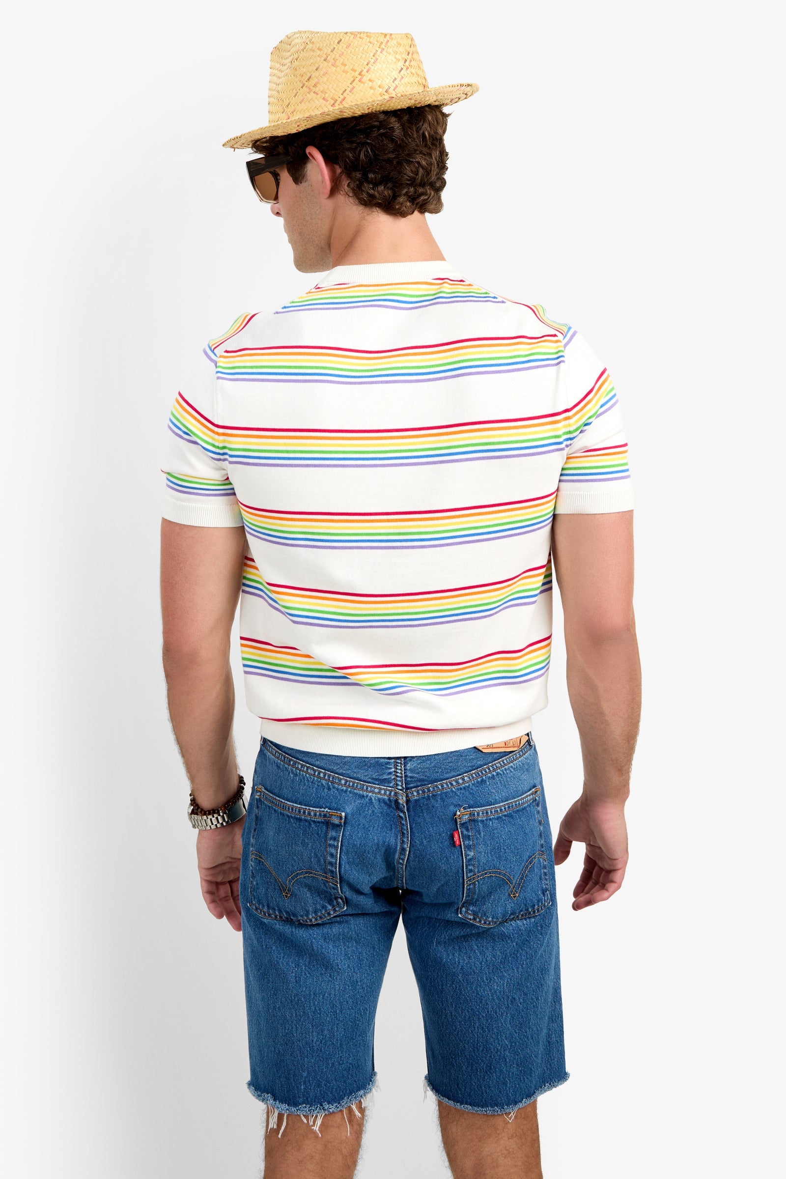 Carlo Short-Sleeve Crewneck - Pride