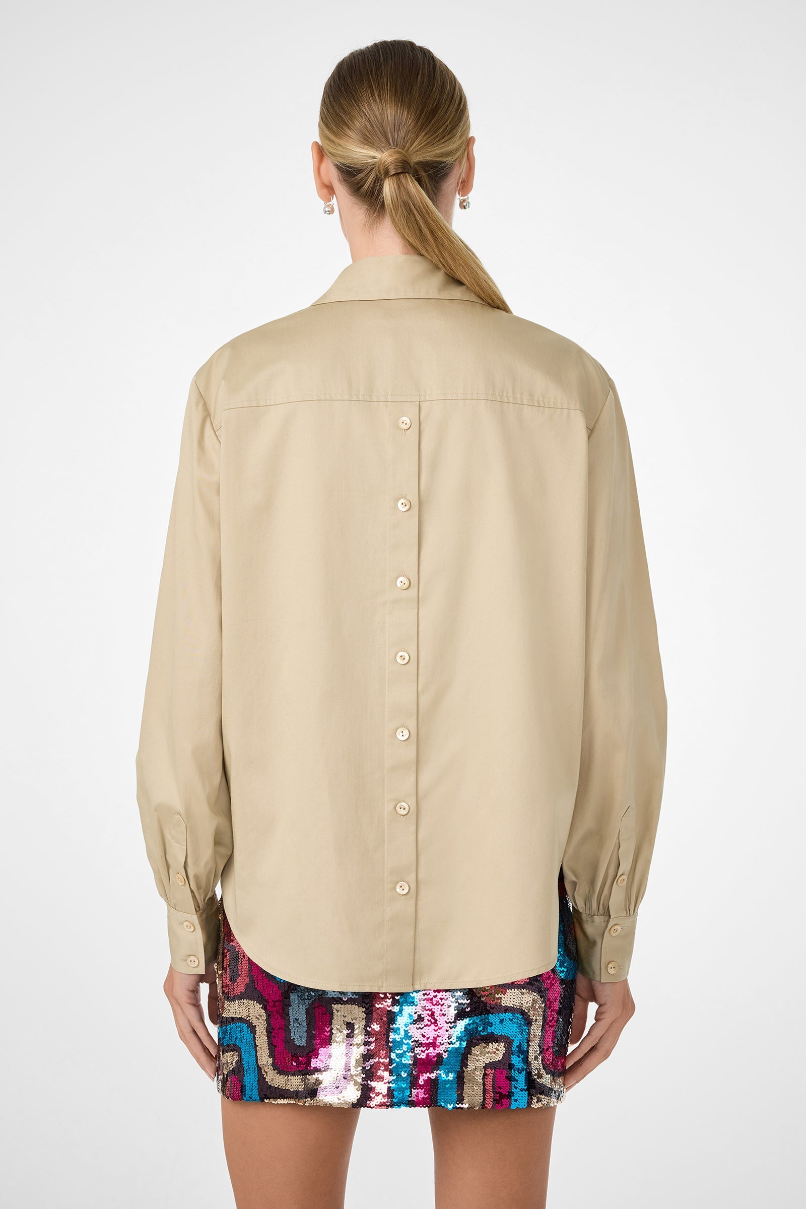 Burle Button-Back Shirt