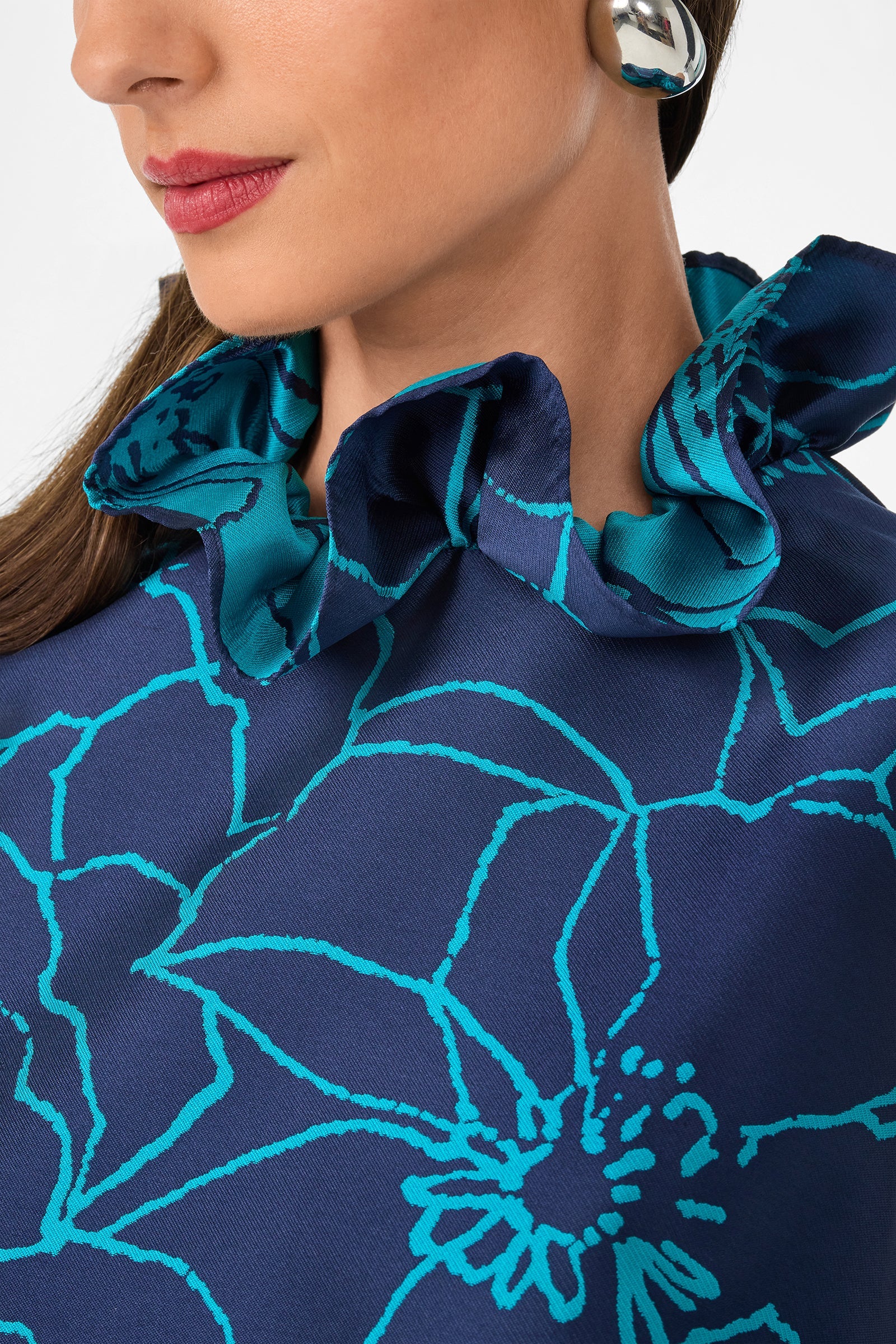 Edina Jacquard Mini Dress