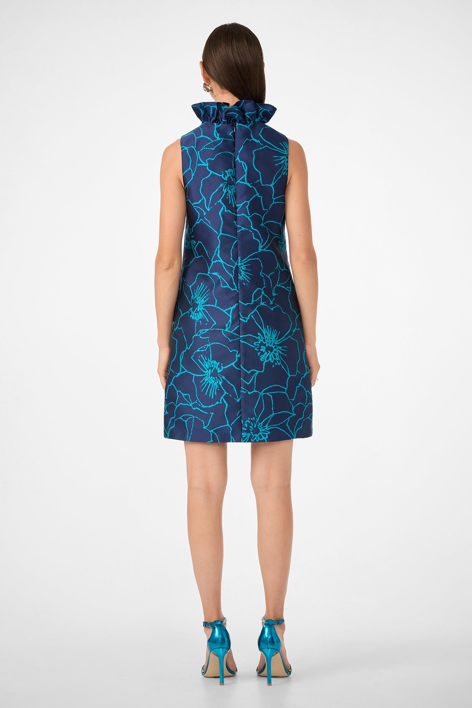 Edina Jacquard Mini Dress