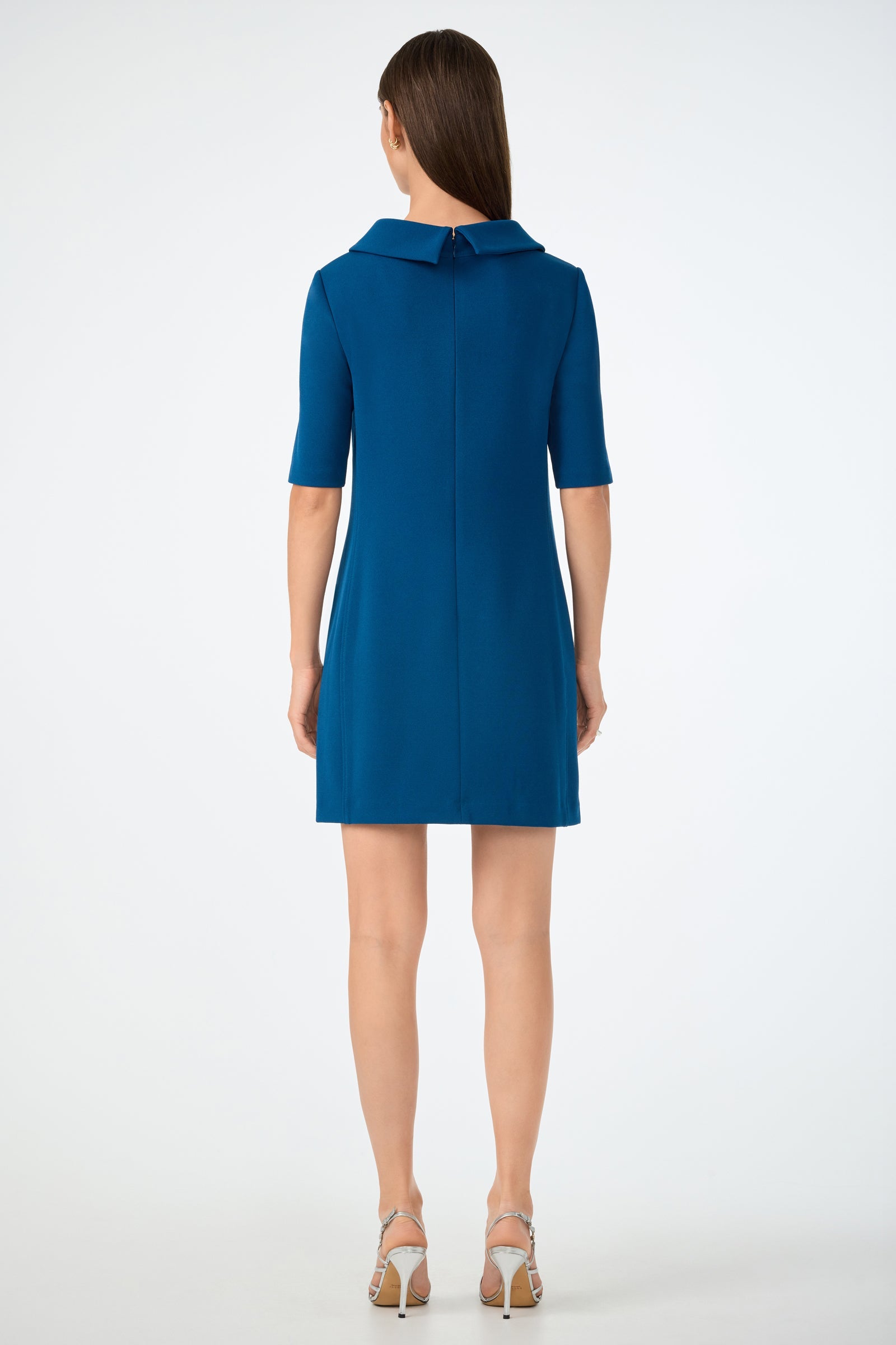 Maleko Short-Sleeve Shift Dress