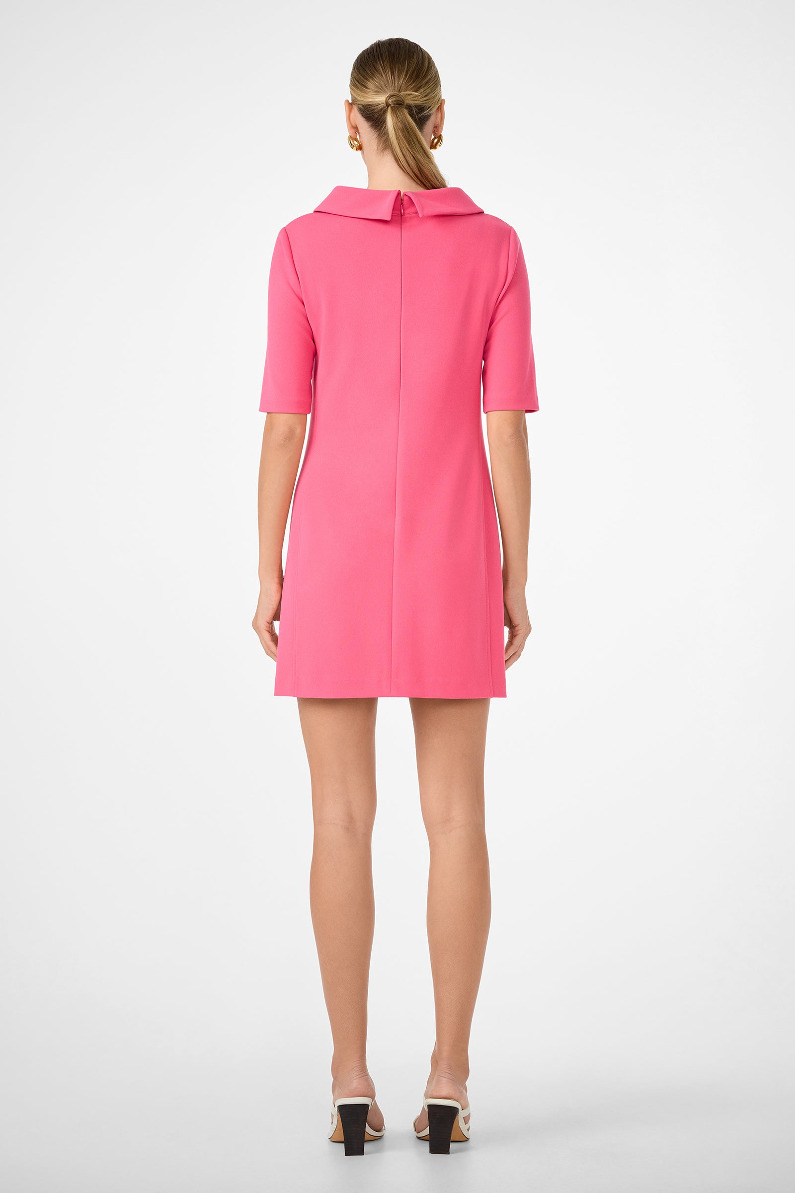 Maleko Short-Sleeve Shift Dress