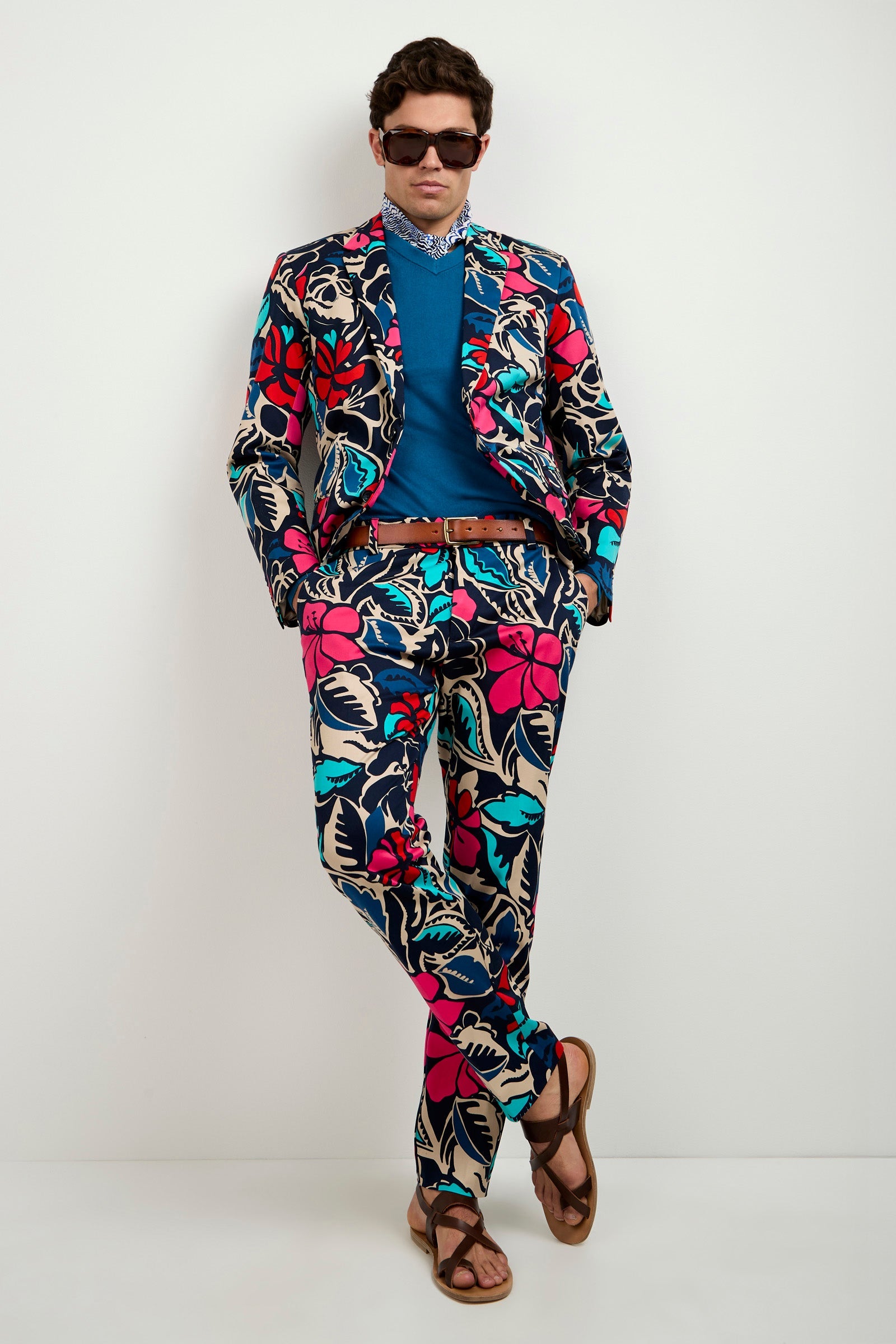 Clyde Slim Trouser - Copacabana