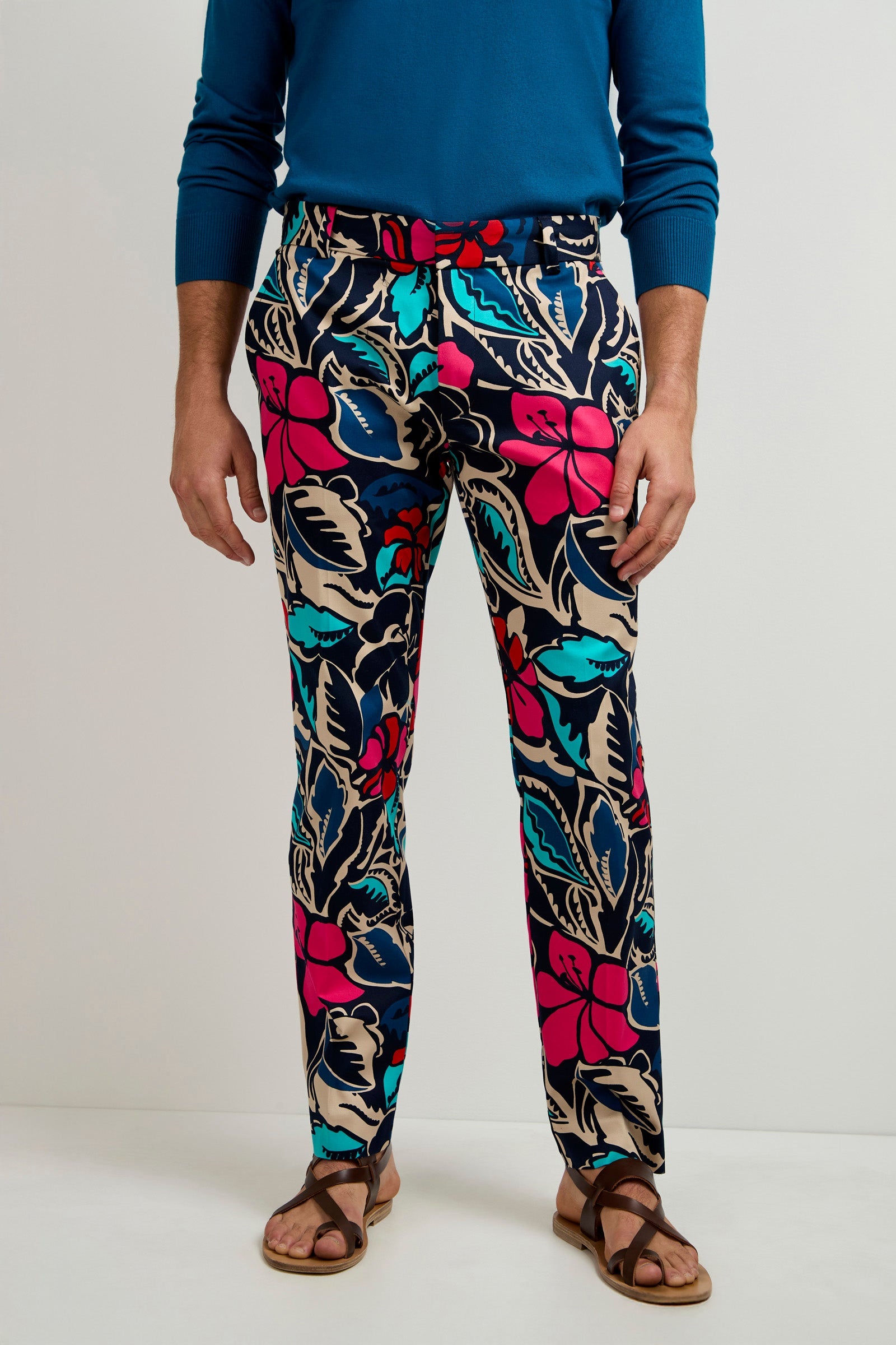 Clyde Slim Trouser - Copacabana