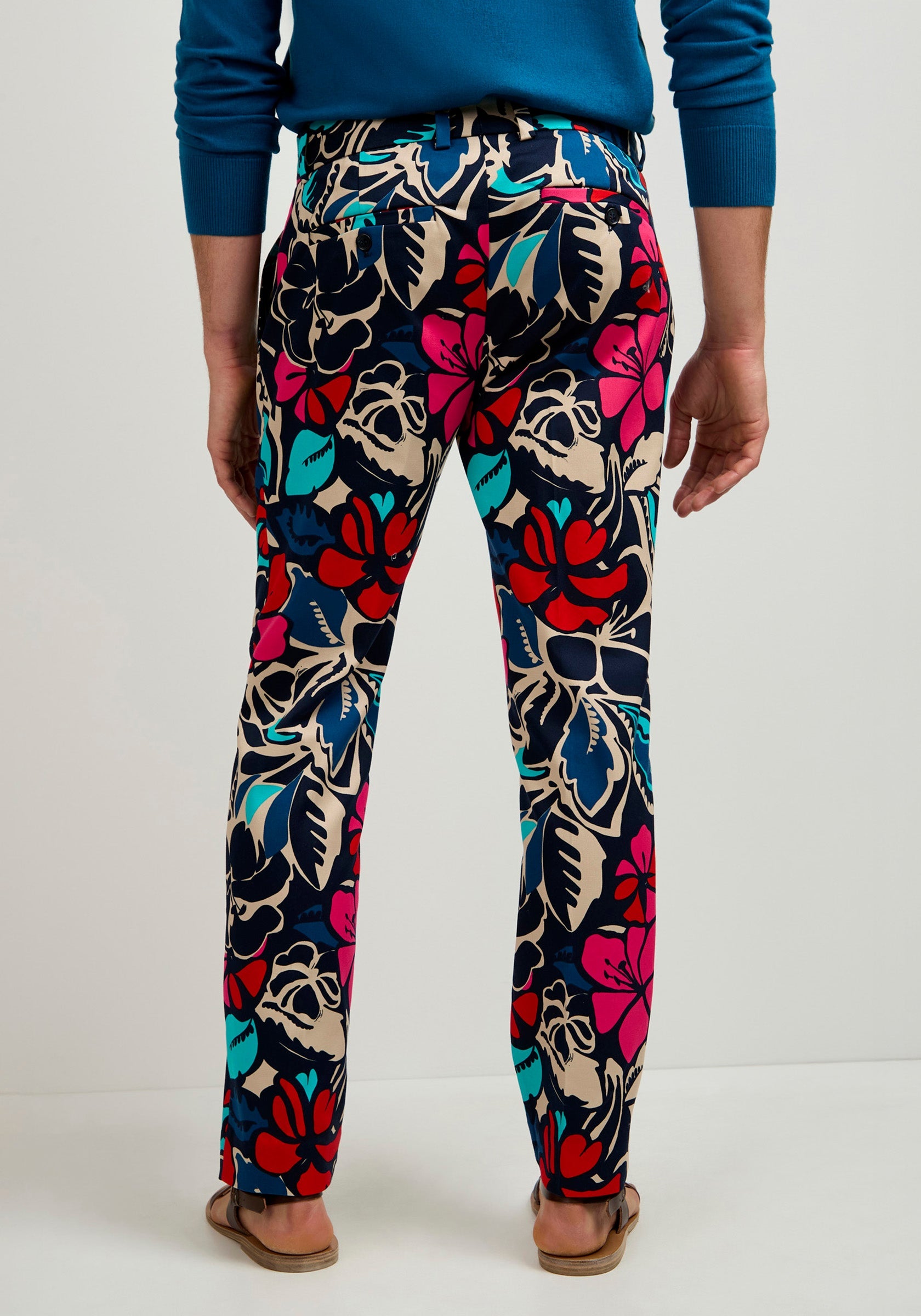 Clyde Slim Trouser - Copacabana