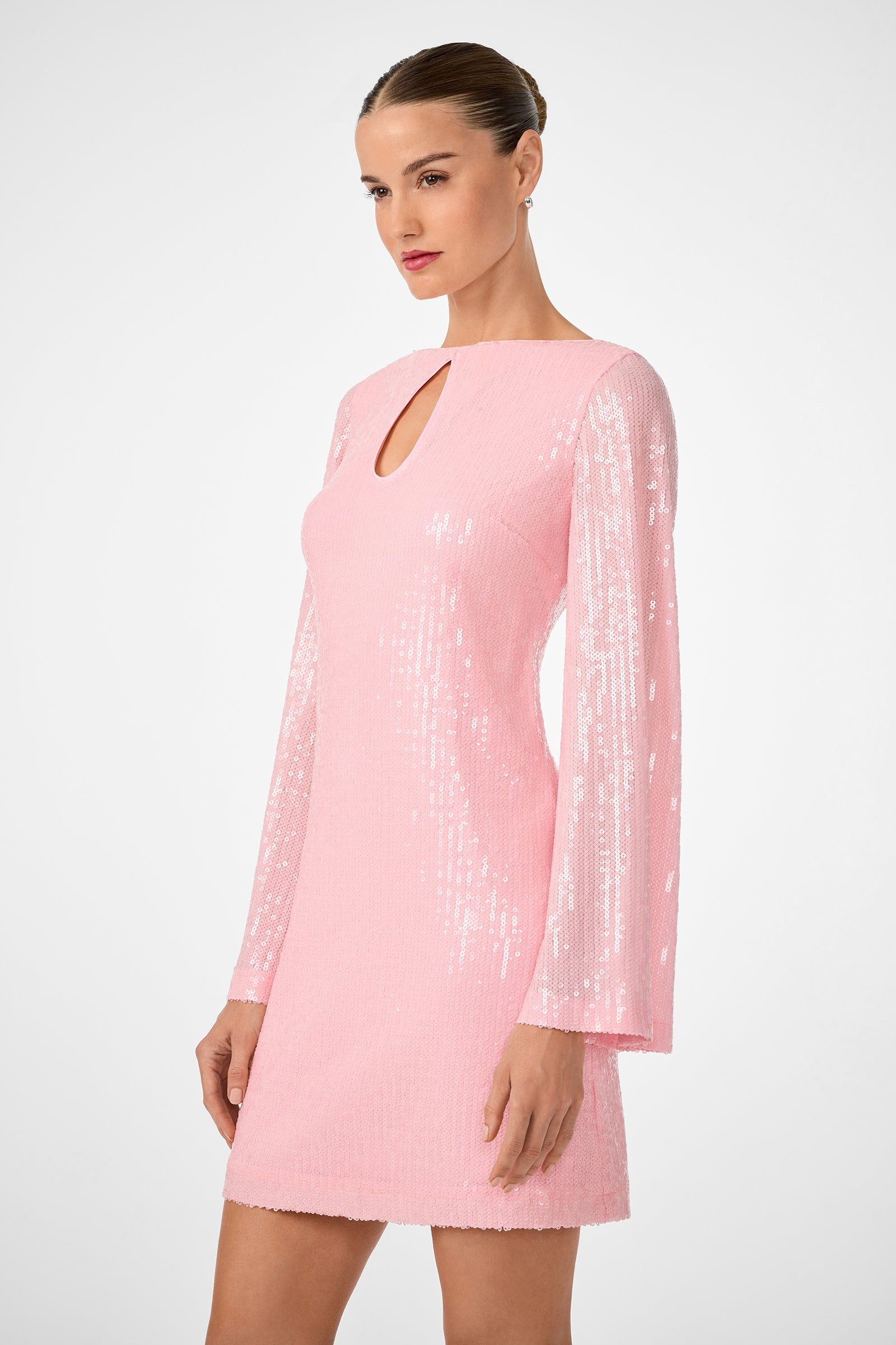 Singles Sequin Mini Dress
