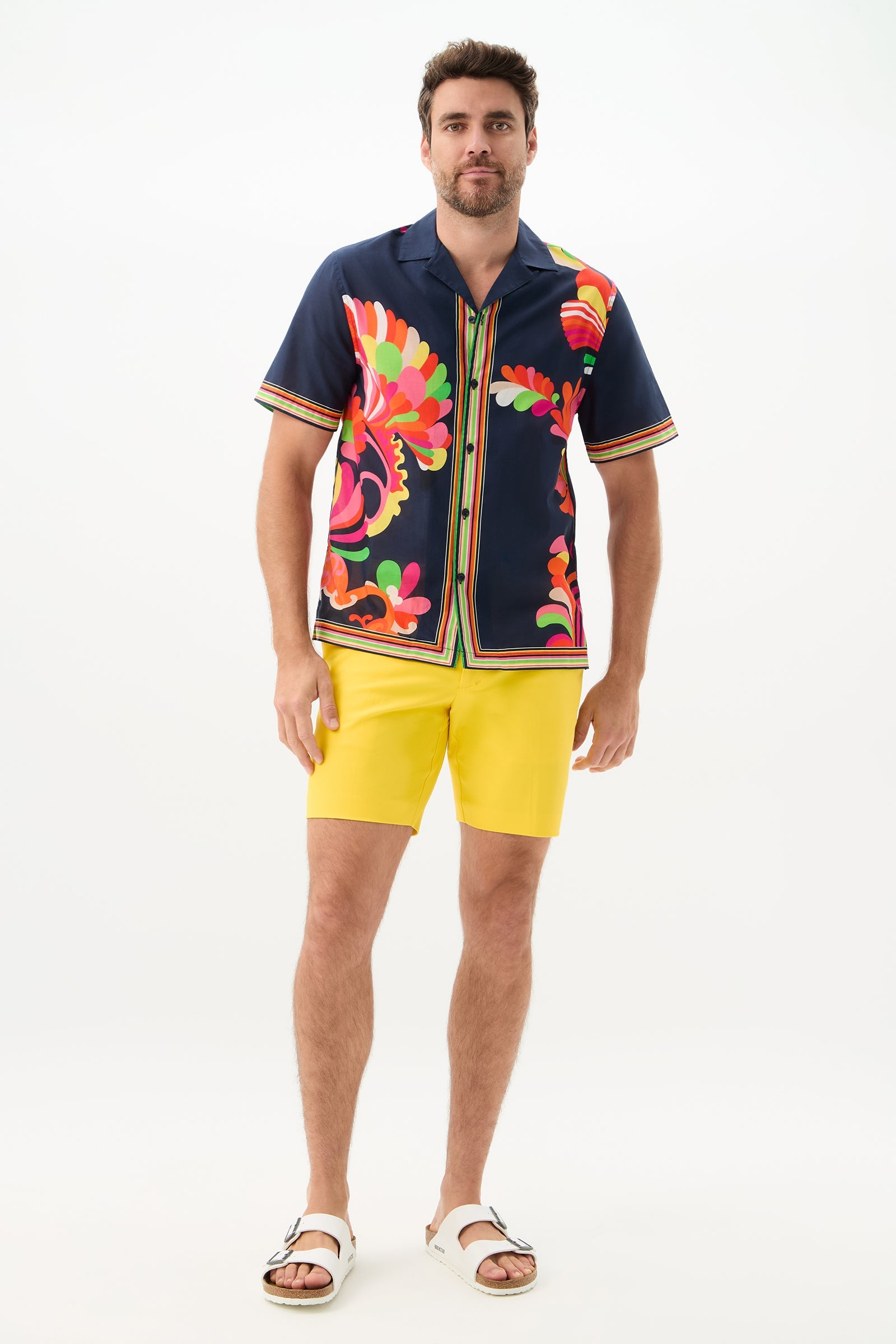 Josue Short-Sleeve Shirt - Palms Paradise
