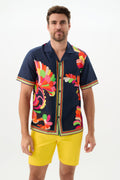 Josue Short-Sleeve Shirt - Palms Paradise