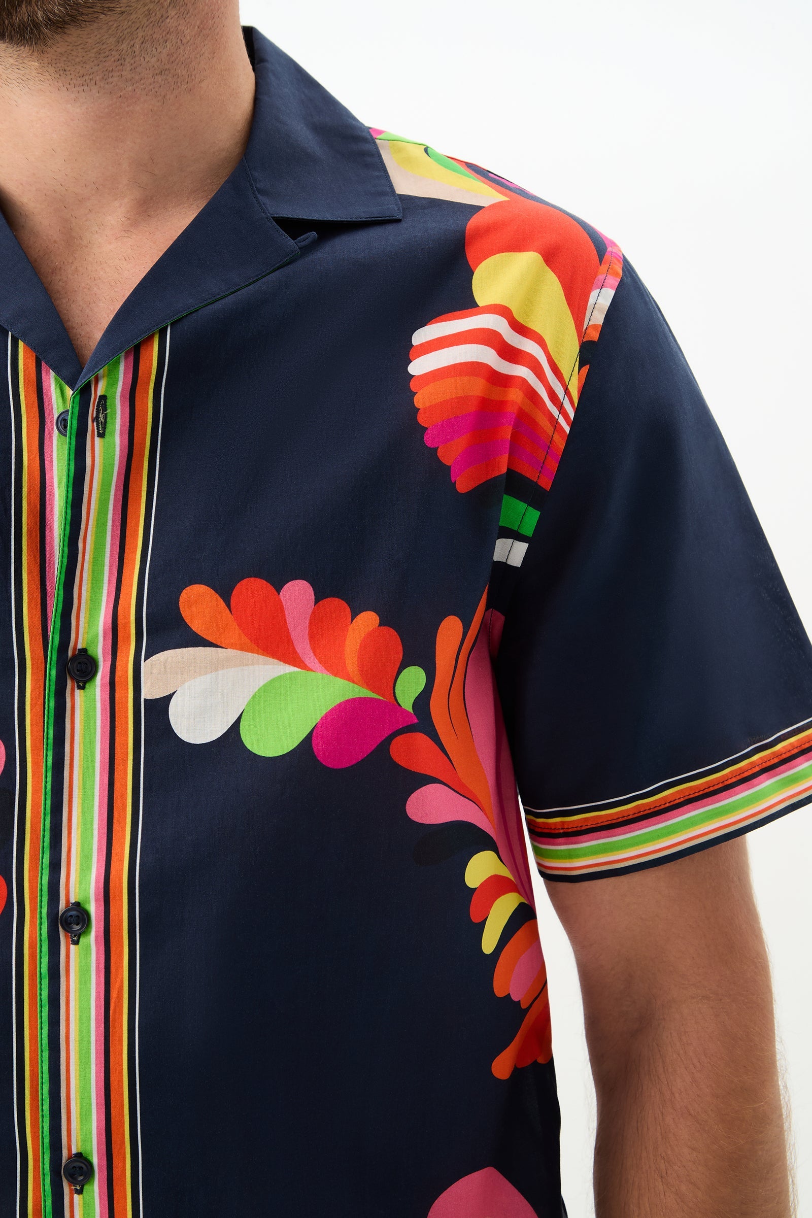 Josue Short-Sleeve Shirt - Palms Paradise