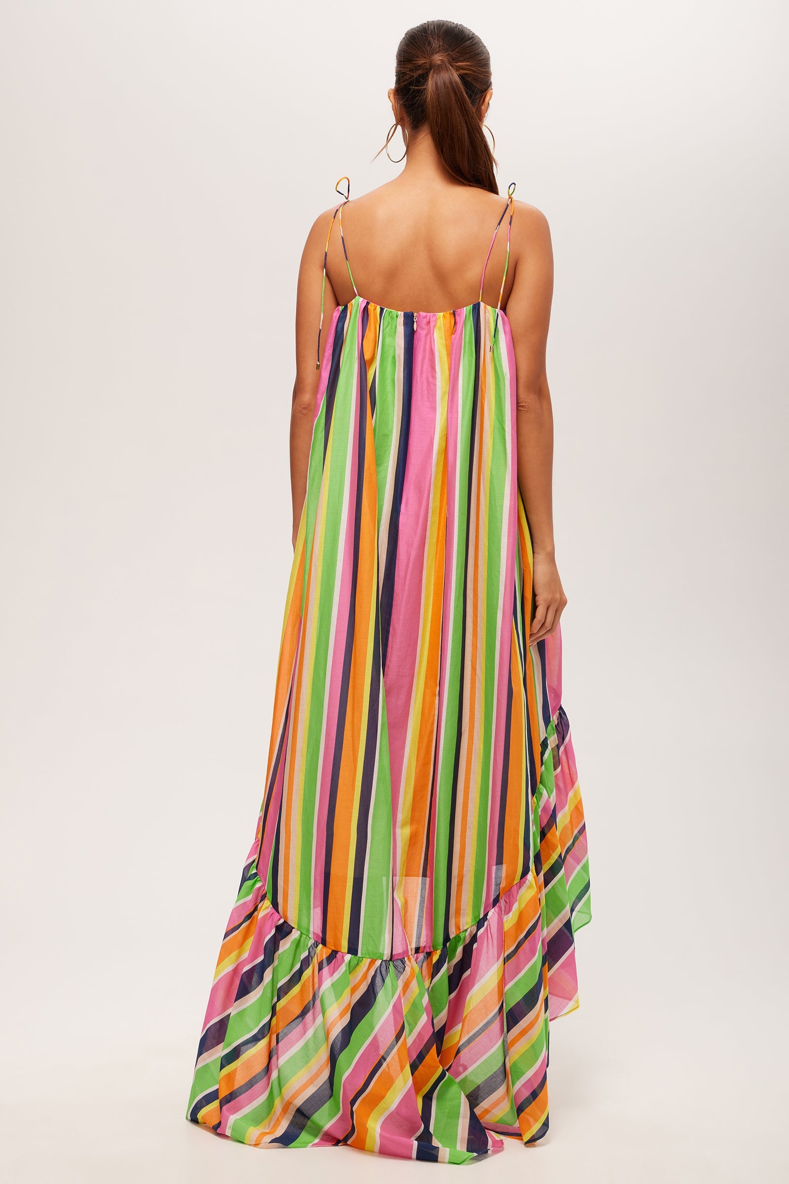 Enchant Dress - Splash Stripe