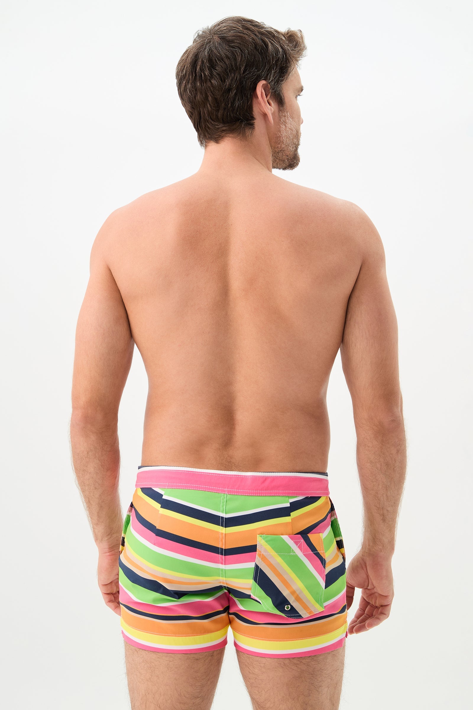 Chico Swim Trunk - Splash Stripe
