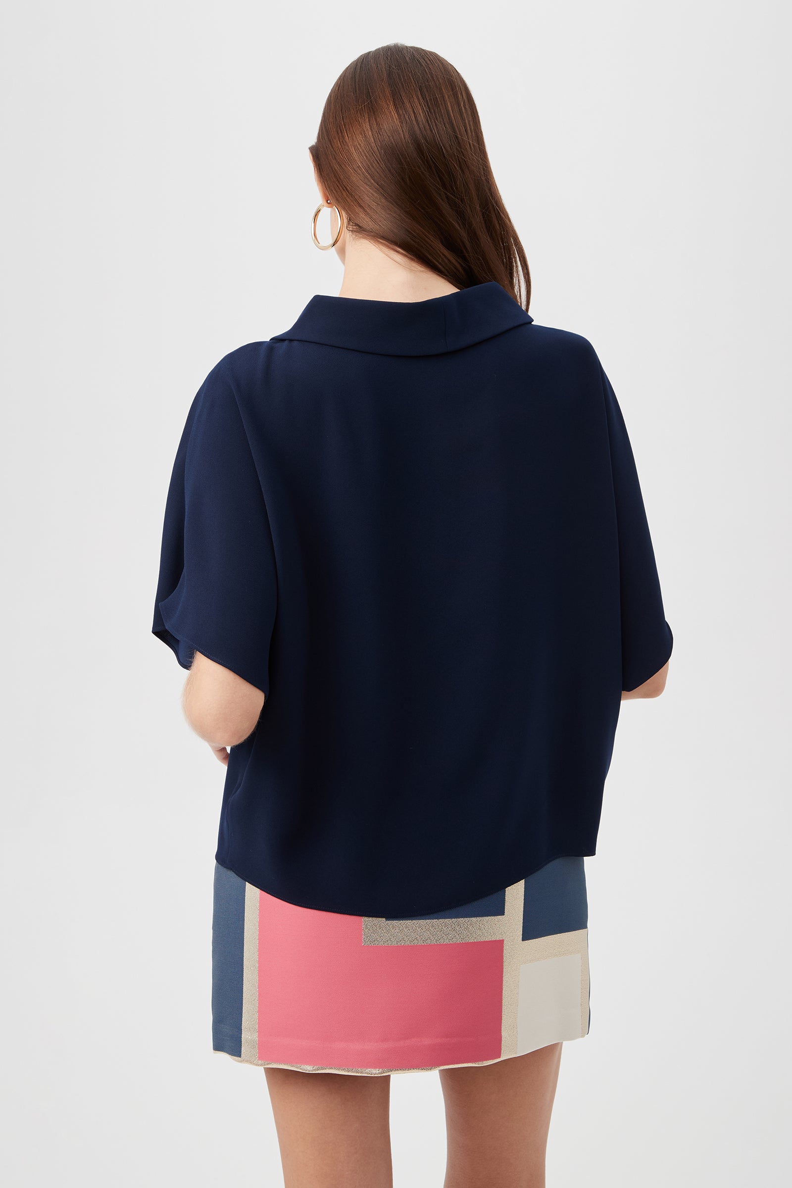 Honeysuckle Boatneck Dolman-Sleeve Top