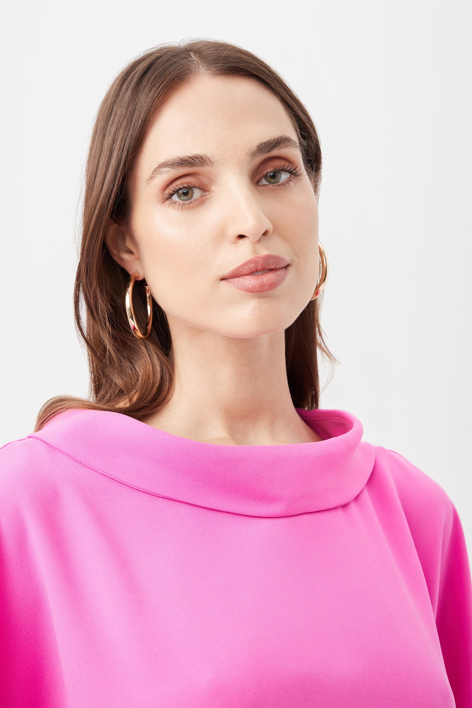 Honeysuckle Boatneck Dolman-Sleeve Top