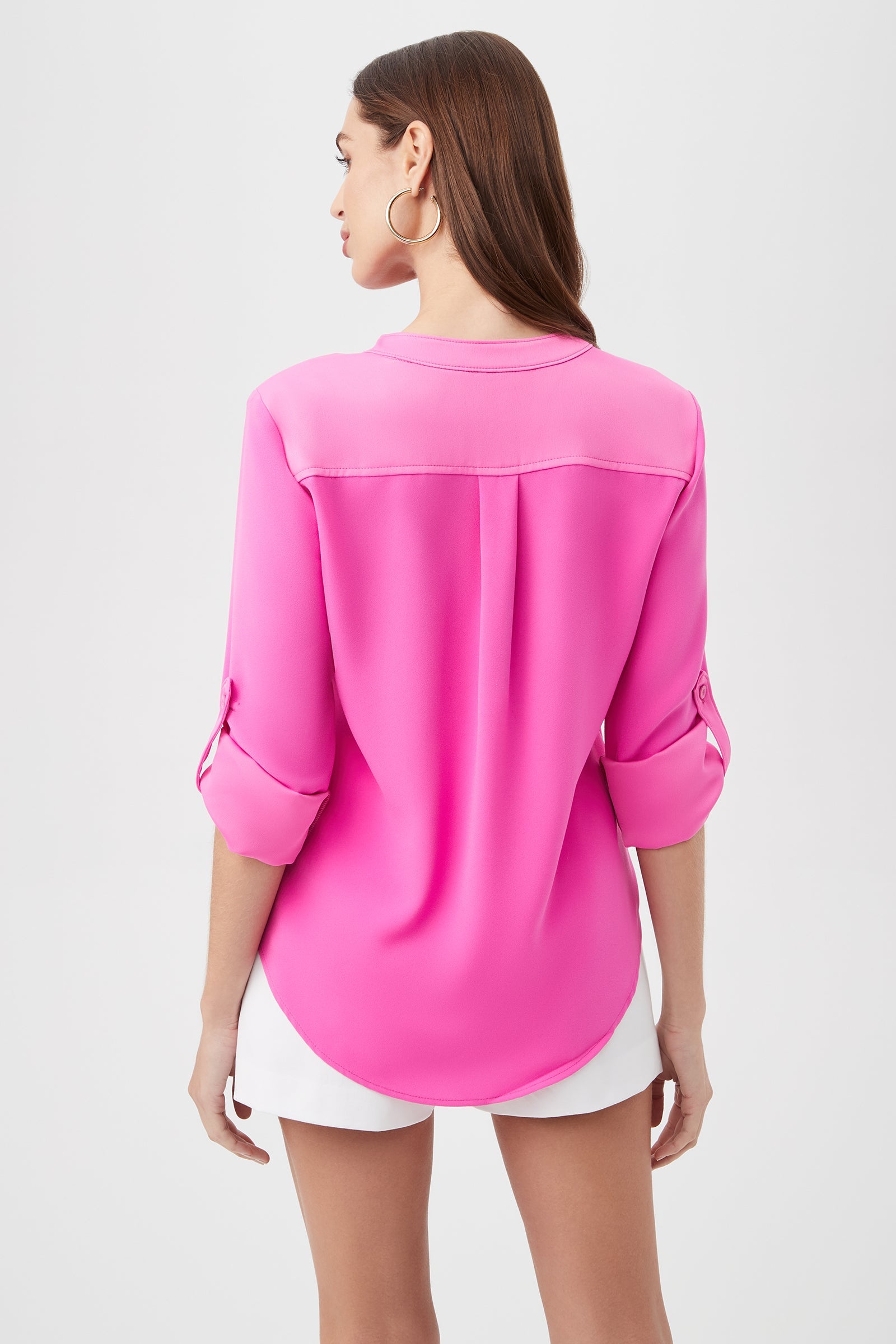 Kaiko 3/4-Sleeve Half-Zip Top