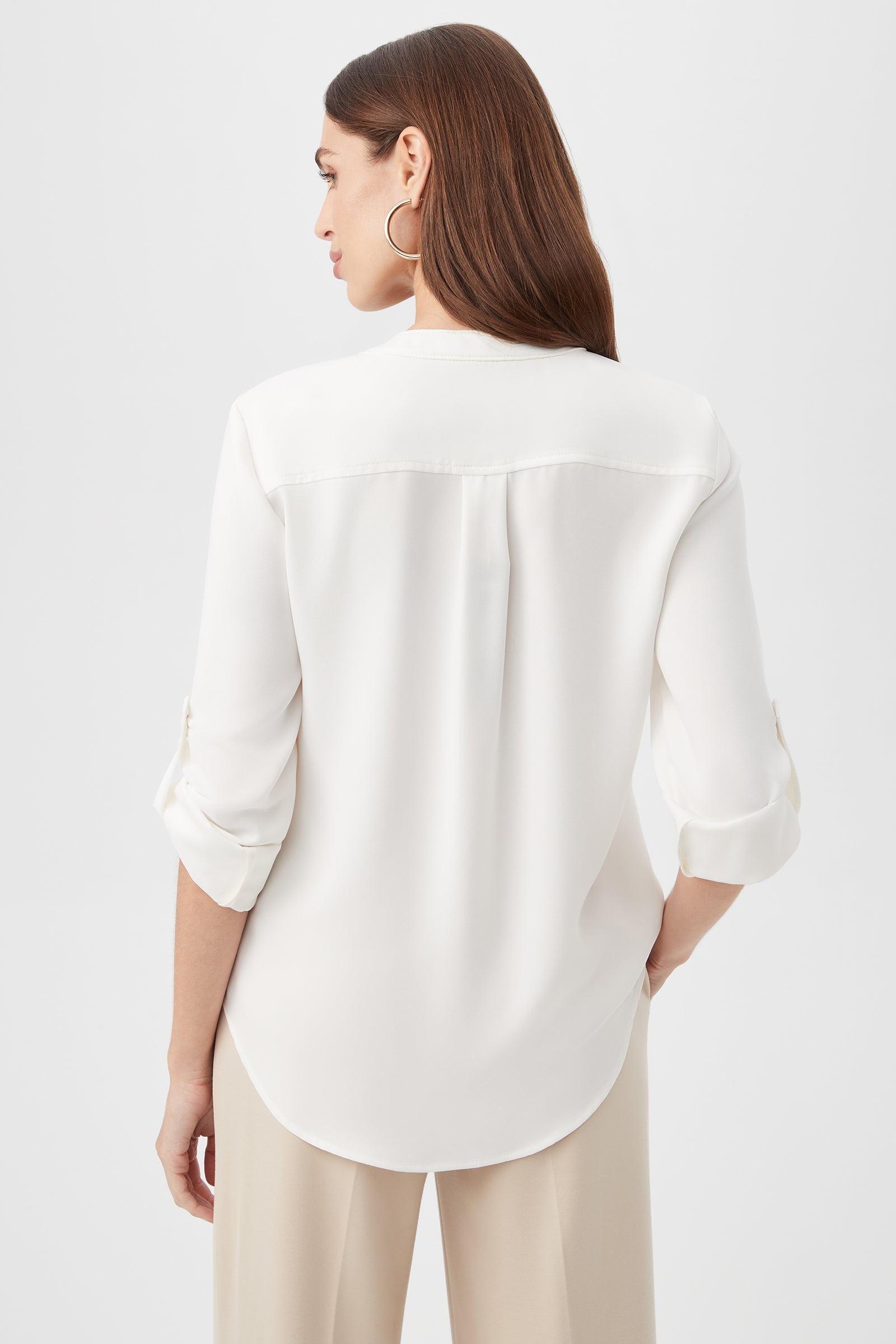 Kaiko 3/4-Sleeve Half-Zip Top