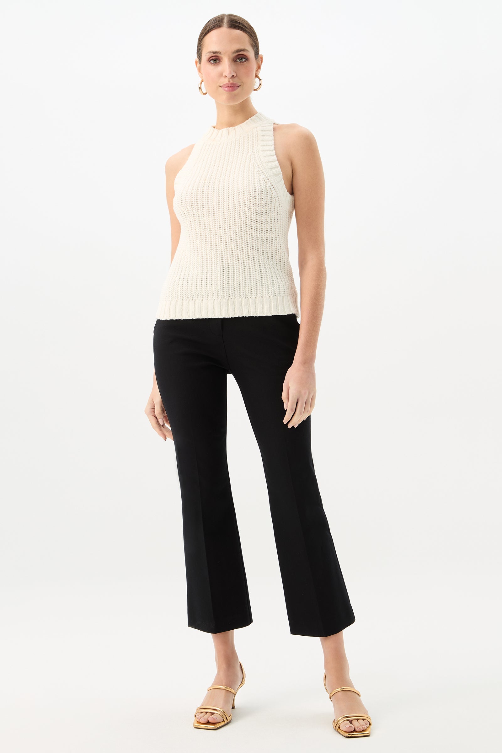 Lulu Cropped Pant - Cotton Bi-Stretch